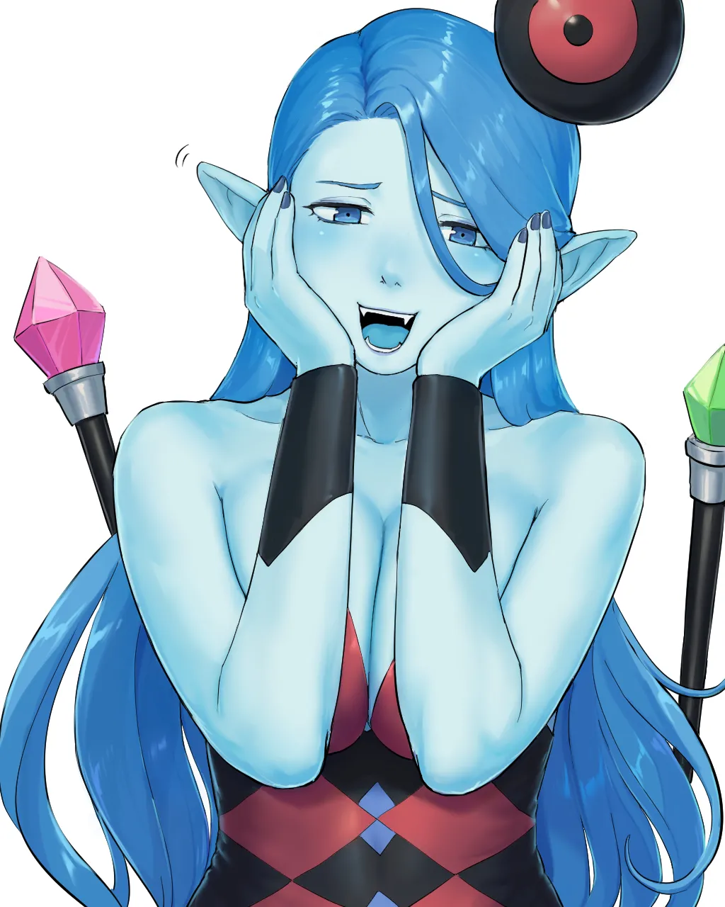 Witch Lady-san ni Sinuhodo Aisareru Hon 2 page 40 featuring eight dragon quest viii parody - big breasts monster girl hentai manga - read online free