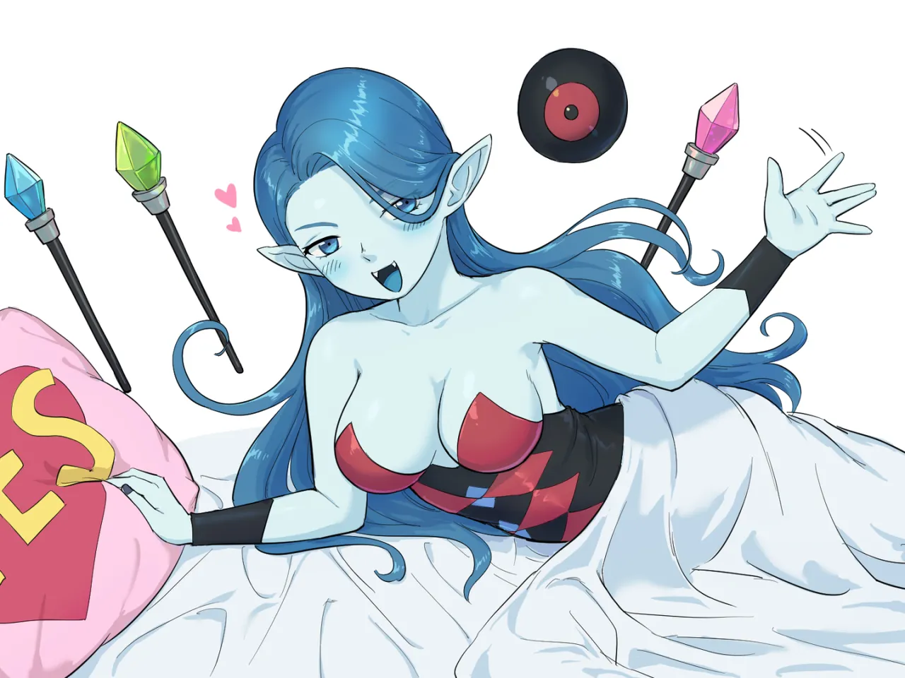 Witch Lady-san ni Sinuhodo Aisareru Hon 2 page 41 featuring eight dragon quest viii parody - big breasts eye-covering bang hentai manga - read online free