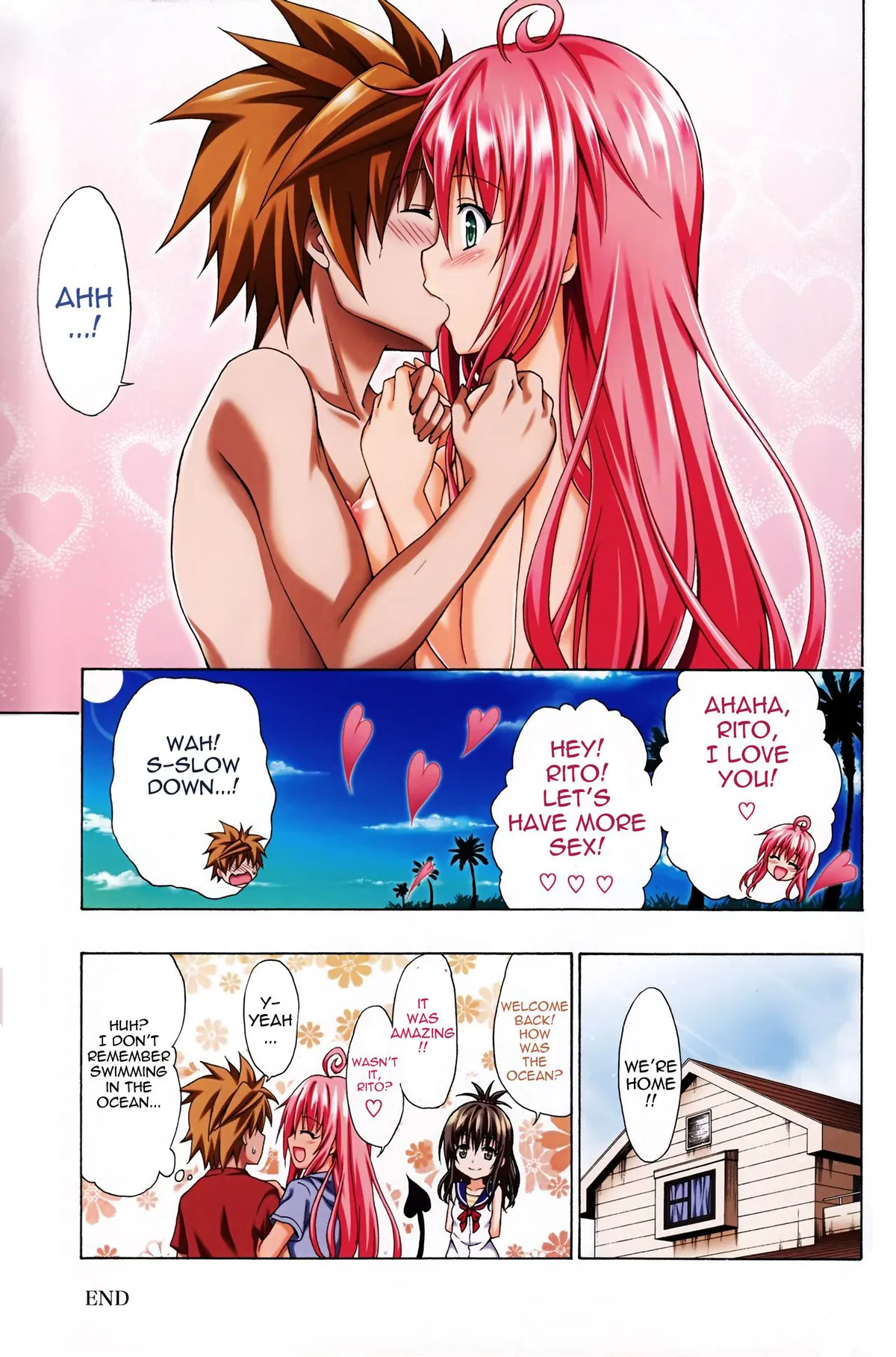 Colorful LALA page 28 featuring lala satalin deviluke to love-ru parody - big breasts swimsuit hentai manga - read online free