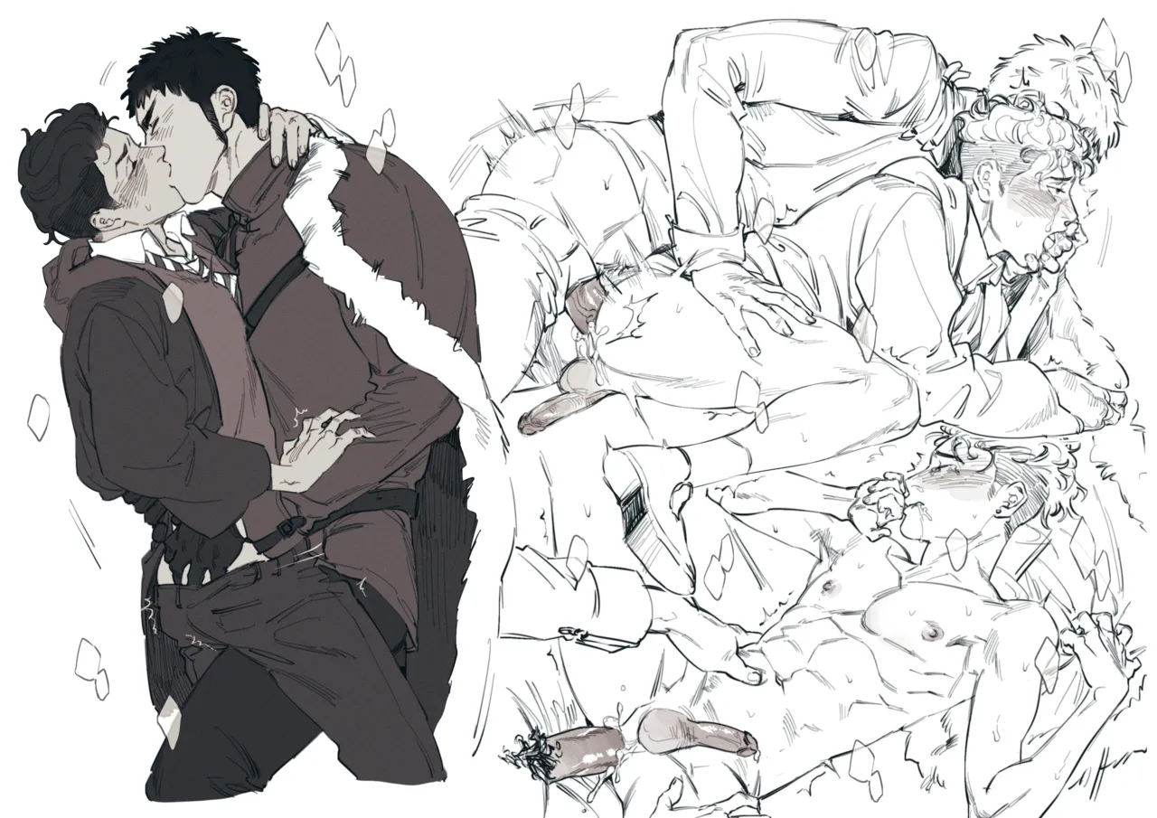 Fanart Slamdunk page 16 original parody - muscle anal hentai manga - read online free