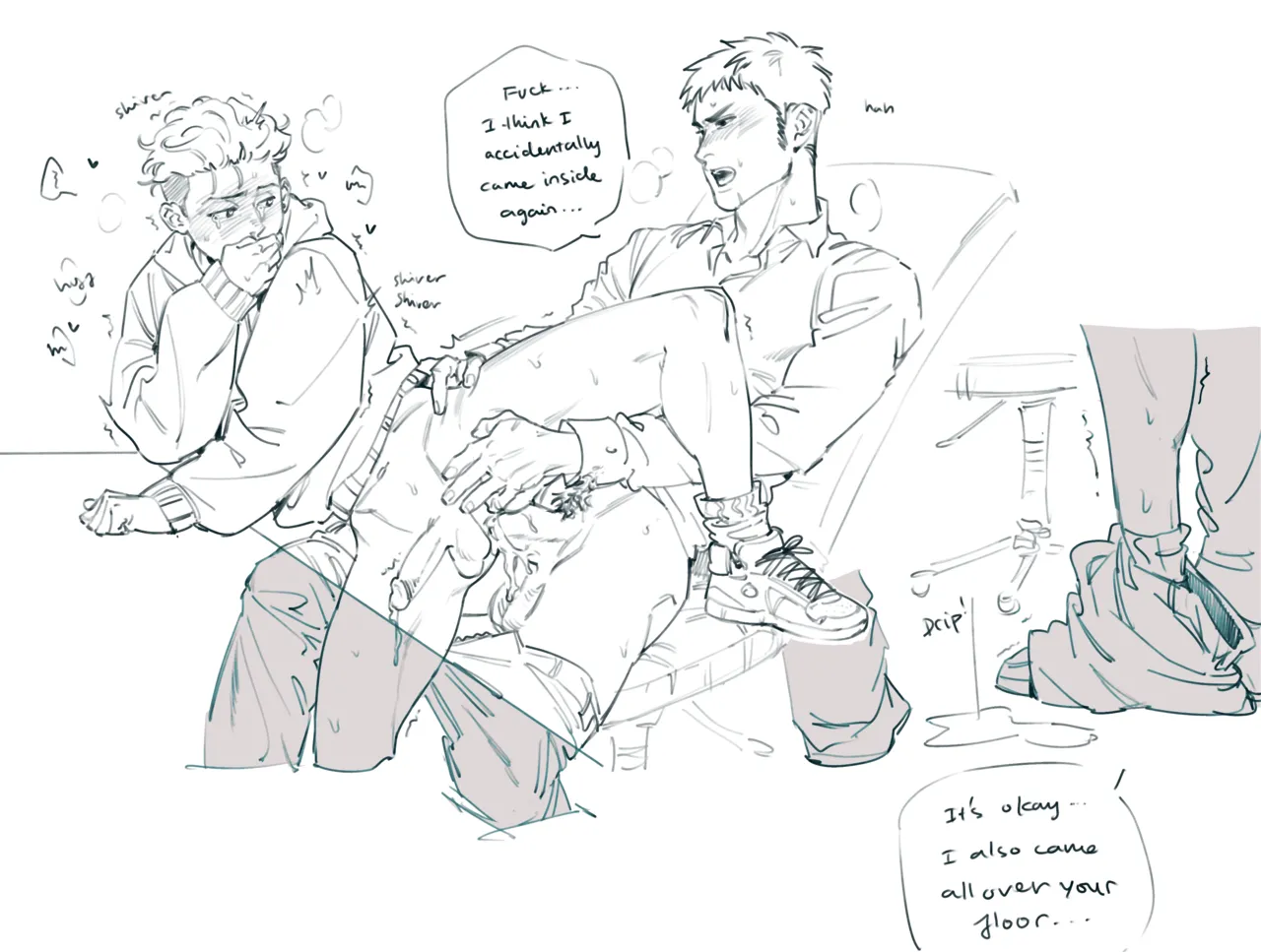 Fanart Slamdunk page 45 original parody - muscle anal hentai manga - read online free