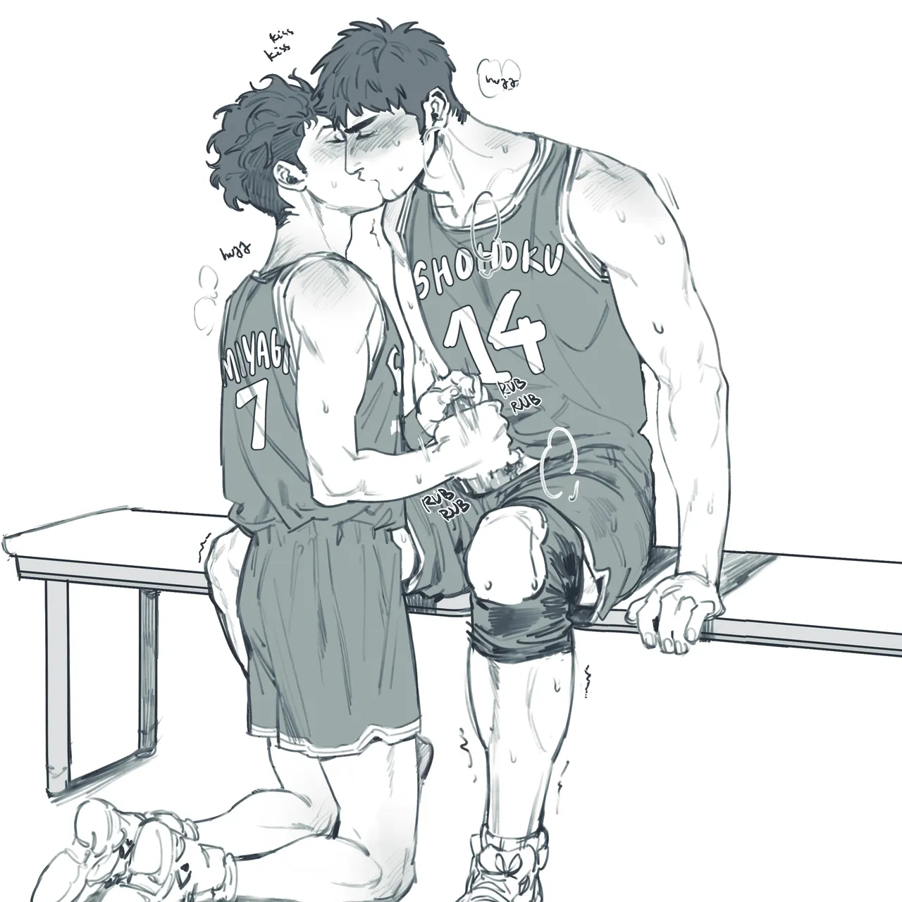 Fanart Slamdunk page 50 original parody - anal males only hentai manga - read online free