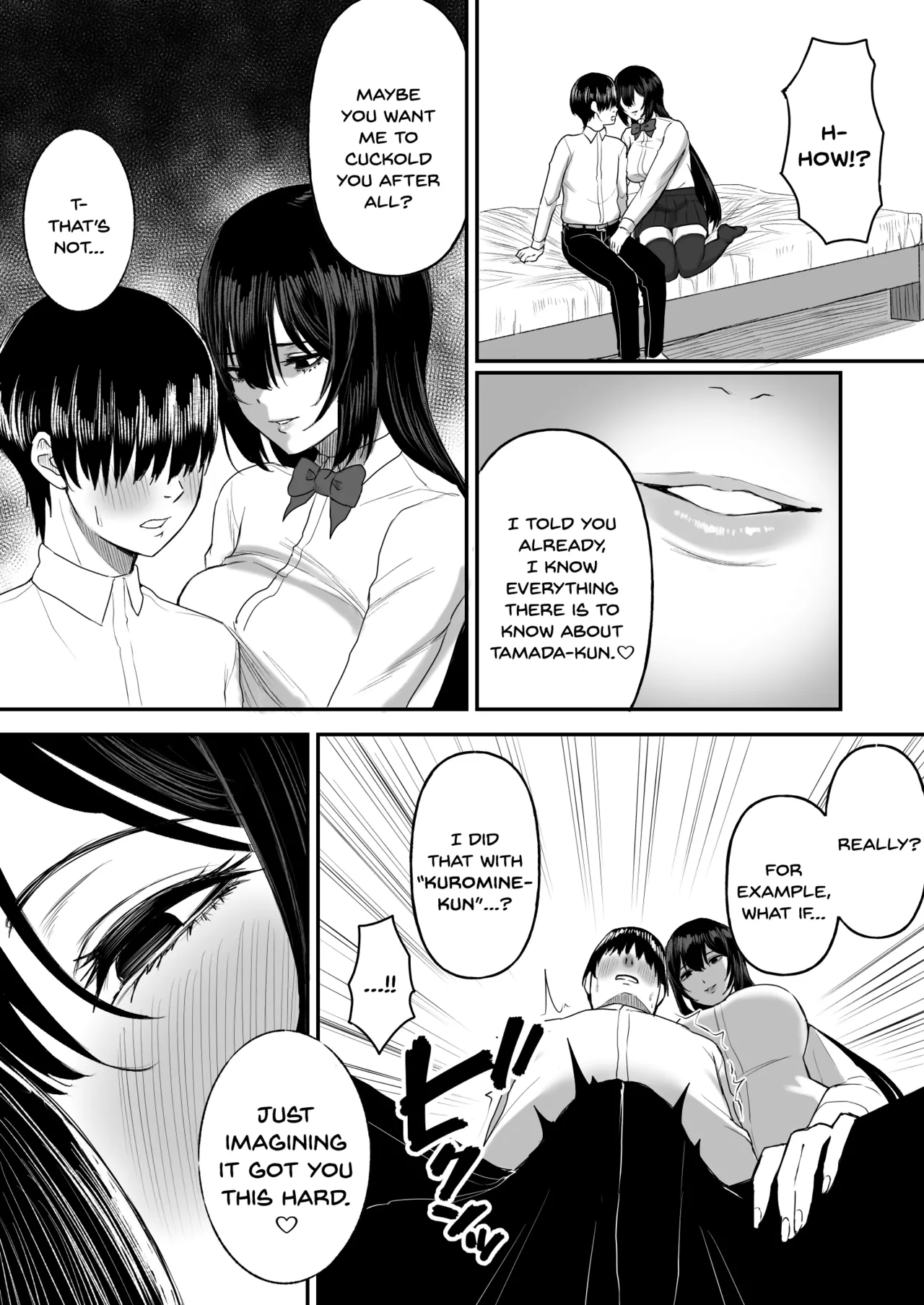 Ai no omoi Kanojo wa boku no Tameni hame tori o Tottekitekureru - Page 8