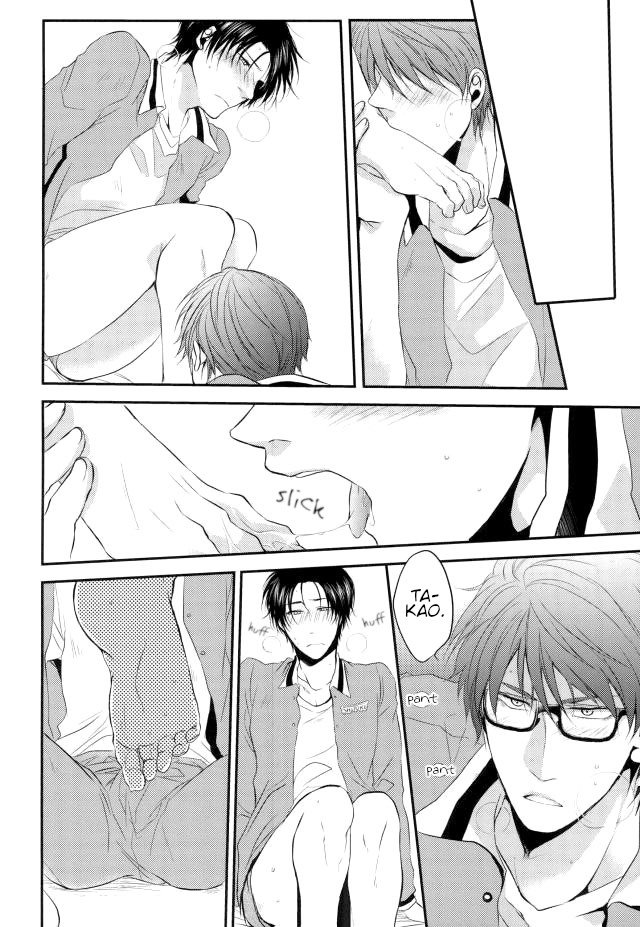【Rakuban】 Shin-chan's Foot Fetish page 27 featuring shintarou midorima kuroko no basuke parody - glasses anal hentai manga - read online free