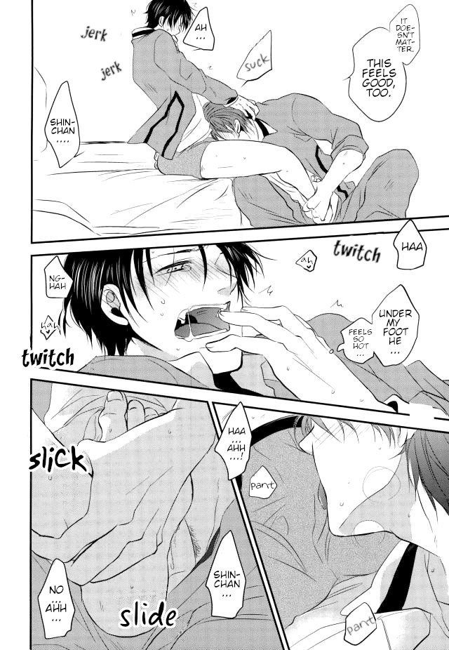 【Rakuban】 Shin-chan's Foot Fetish page 31 featuring shintarou midorima kuroko no basuke parody - glasses anal hentai manga - read online free