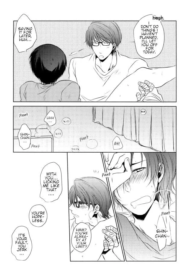 【Rakuban】 Shin-chan's Foot Fetish page 9 featuring shintarou midorima kuroko no basuke parody - glasses anal hentai manga - read online free