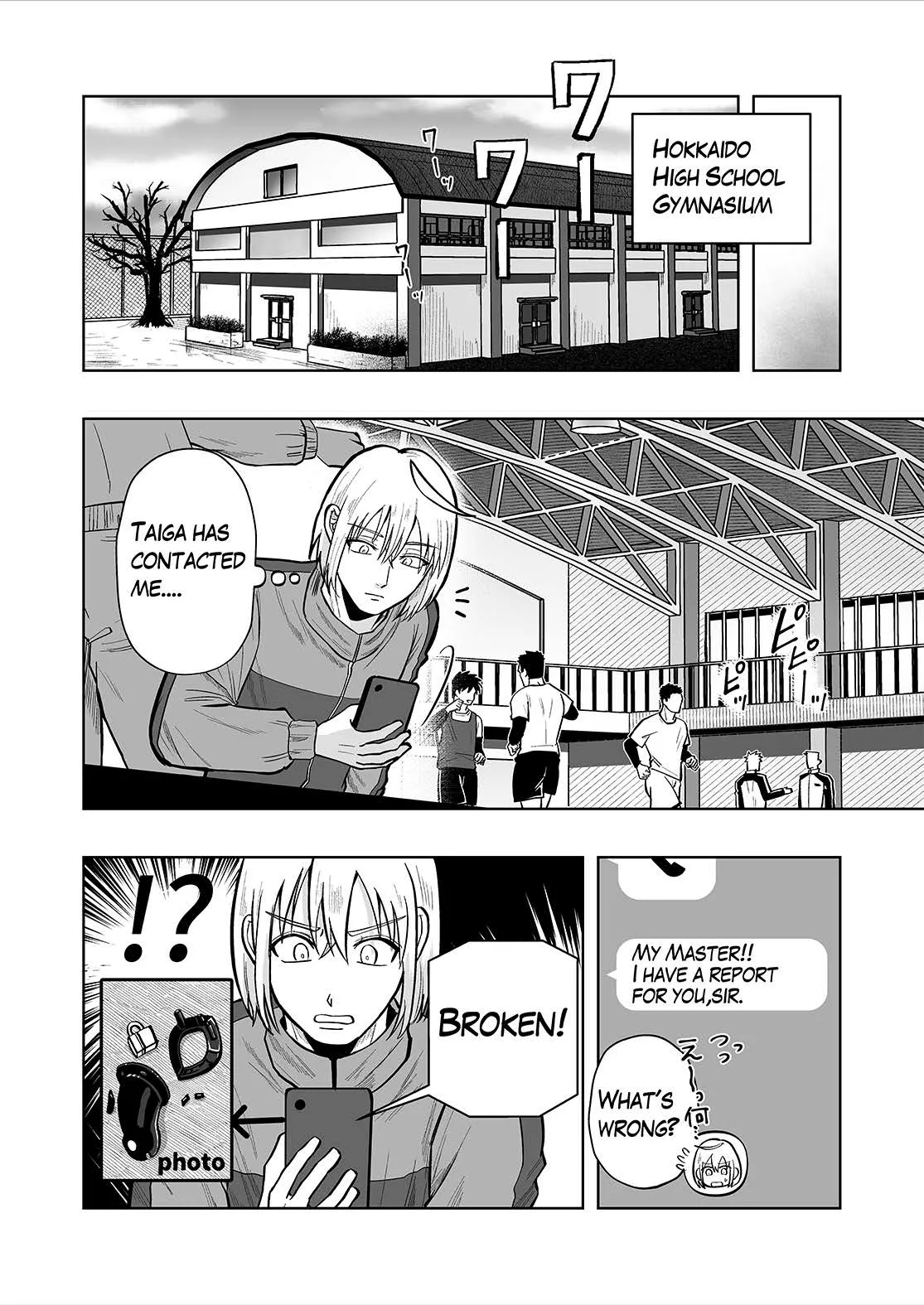 CHASTITY BELT & SHOWER MASTURBATION page 15 original parody - sole male muscle hentai manga - read online free