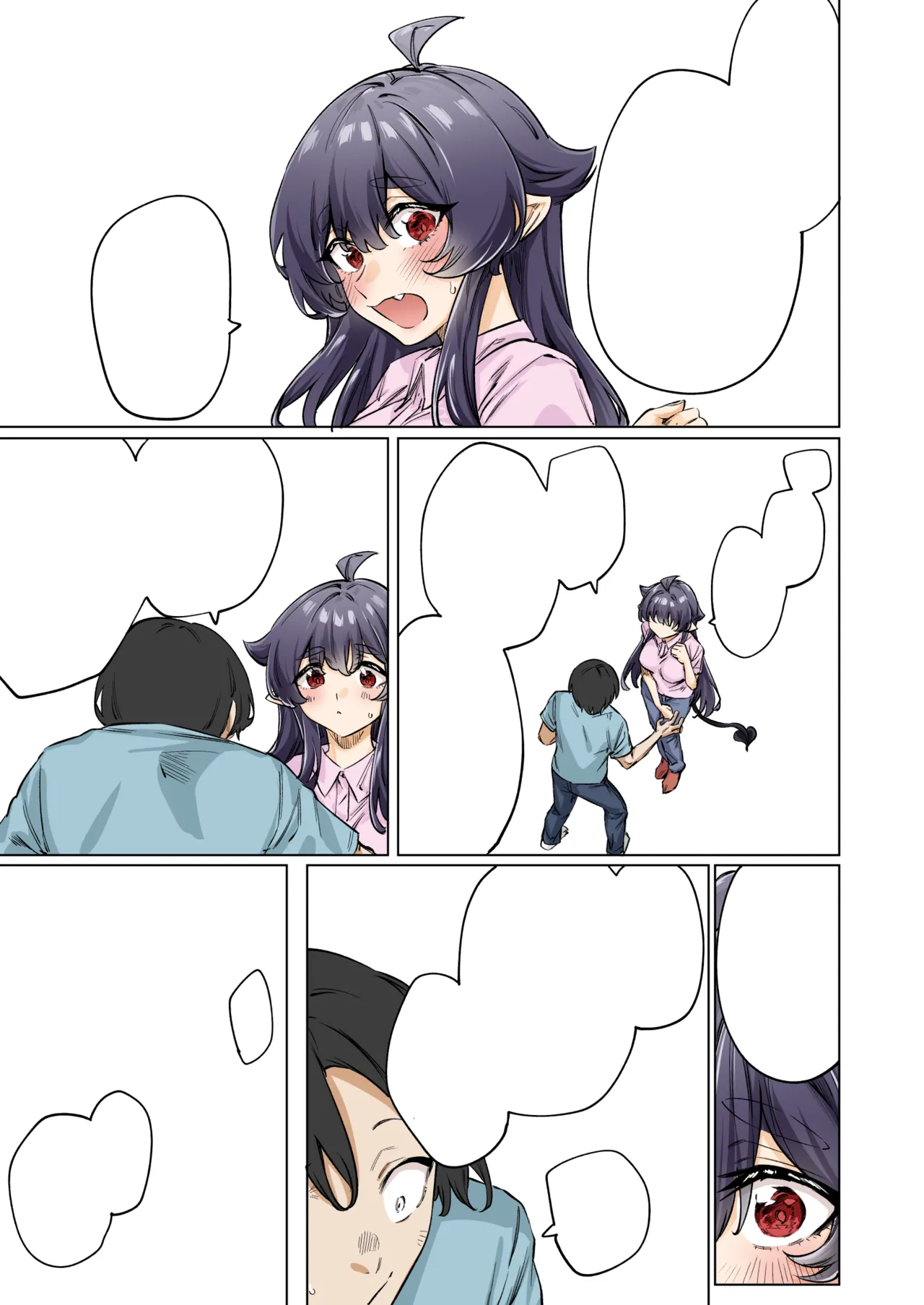 [Yakitomato] Seijin Muke Succubus-san 2-kan Shinchoku Houkoku page 77 original parody - big breasts schoolgirl uniform hentai manga - read online free