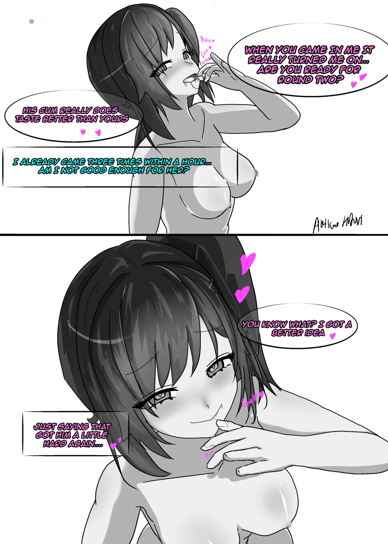 My Wife's NTR Diary 3 page 33 original parody - big breasts glory hole hentai manga - read online free