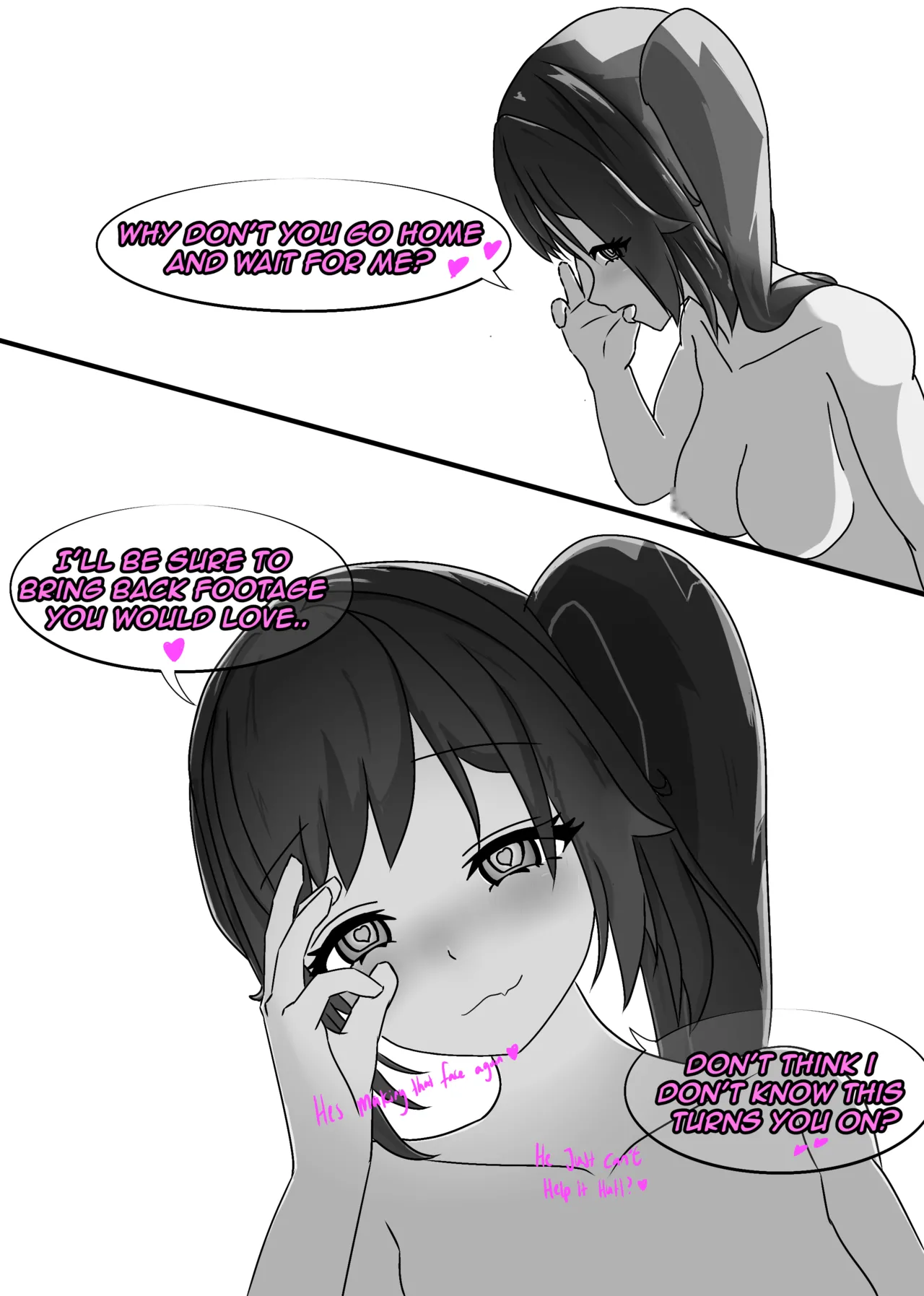 My Wife's NTR Diary 3 page 34 original parody - big breasts glory hole hentai manga - read online free