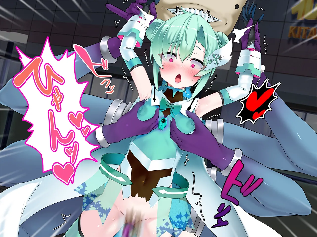 TS Makoraito page 133 original parody - mosaic censorship mind control hentai manga - read online free