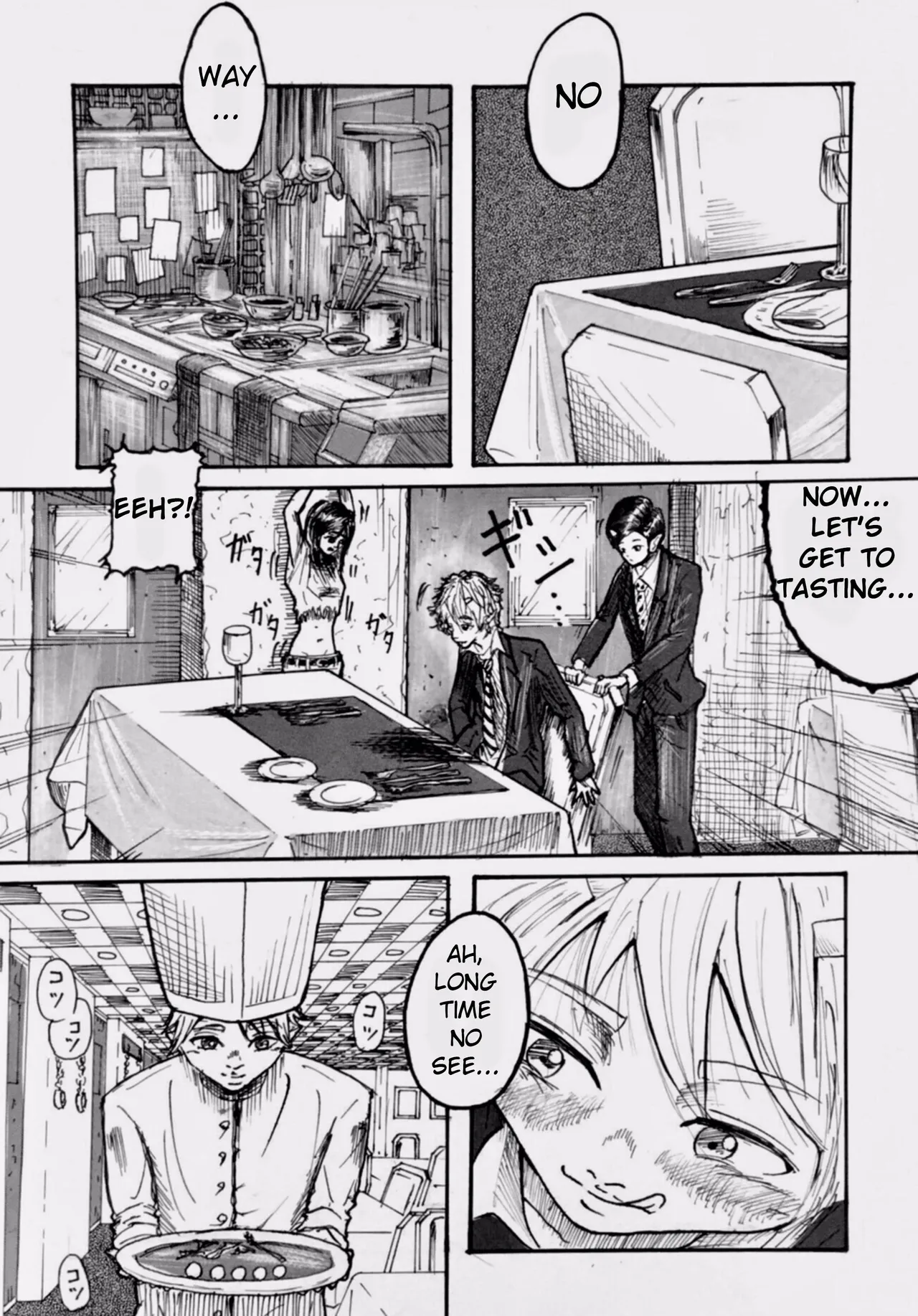 Tonight at That Restraunt... page 10 original parody - no penetration bondage hentai manga - read online free