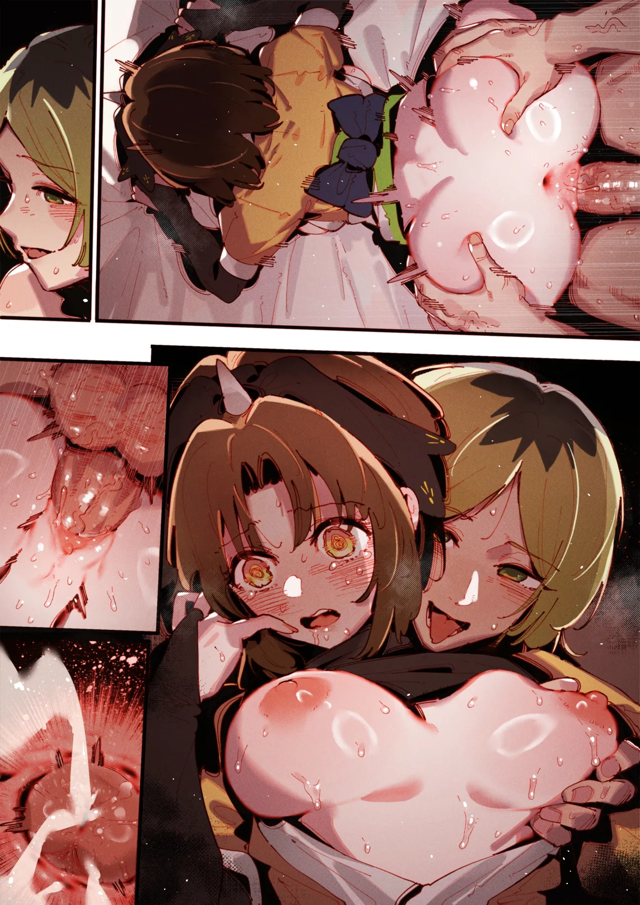 01-22_Akane &...😎🍆💢 & _Kana &...👒🍆💢 & Miyako page 86 featuring aqua hoshino oshi no ko parody - nakadashi full color hentai manga - read online free