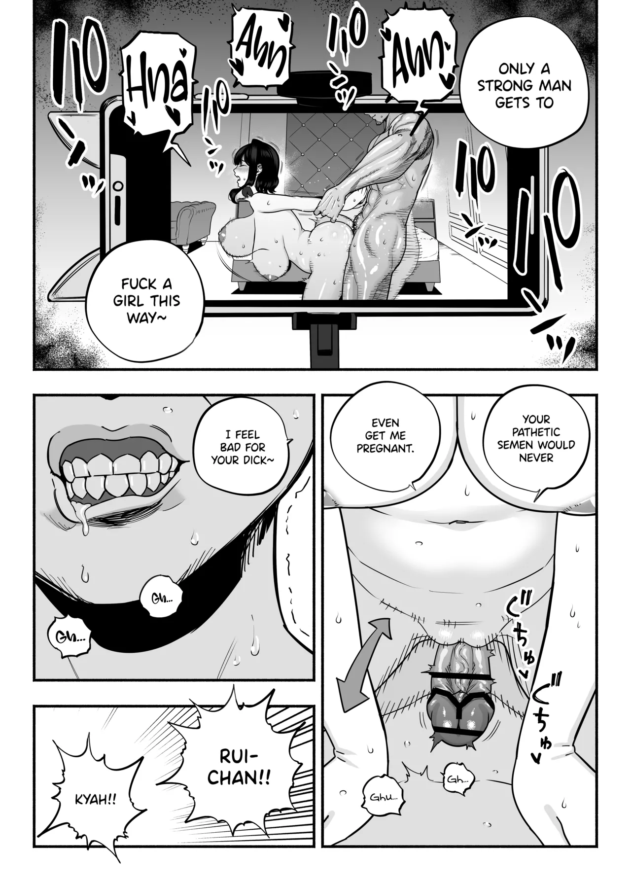 [Sakuranbo Nouen (Kondo Yume)] Gachikoi Fuuzoku 2.5 -Papa-katsu Joshi ni Jakusha Dansei Chinpo o Ijimerareru Hanashi- | Falling in Love at the Brothel 2.5 [English] [SDTLs] page 37 original parody - handjob big breasts hentai manga - read online free