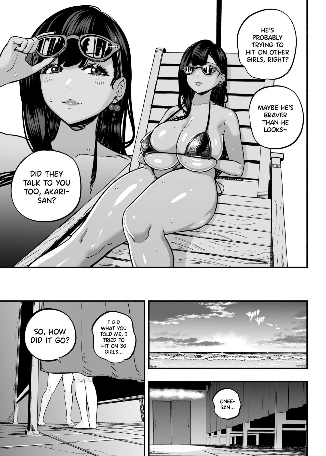 [Sakuranbo Nouen (Kondo Yume)] Gachikoi Fuuzoku 2.5 -Papa-katsu Joshi ni Jakusha Dansei Chinpo o Ijimerareru Hanashi- | Falling in Love at the Brothel 2.5 [English] [SDTLs] page 50 original parody - nakadashi big breasts hentai manga - read online free