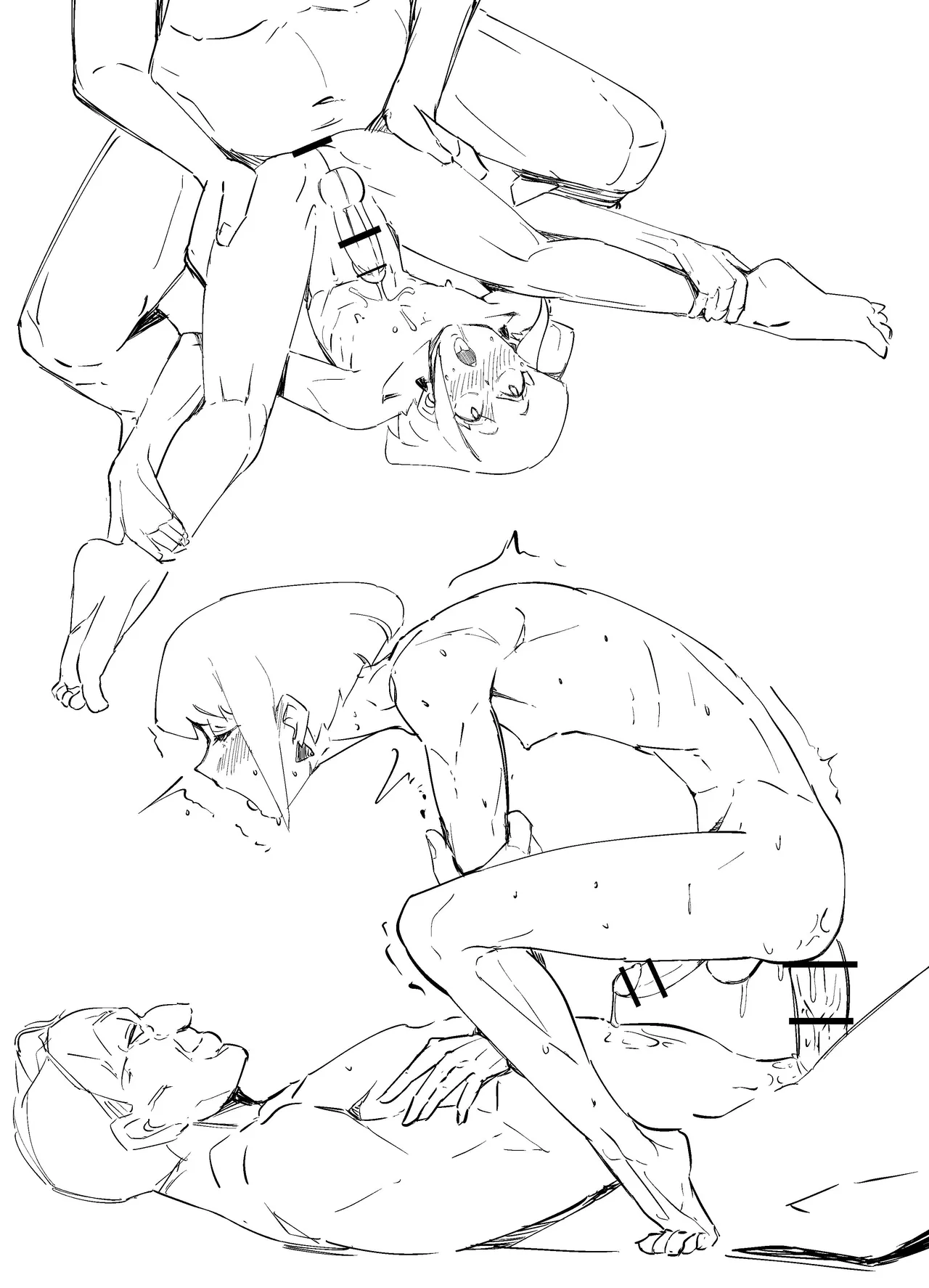 FLAMING PRhomo page 21 featuring lio fotia promare parody - uncensored prostate massage hentai manga - read online free