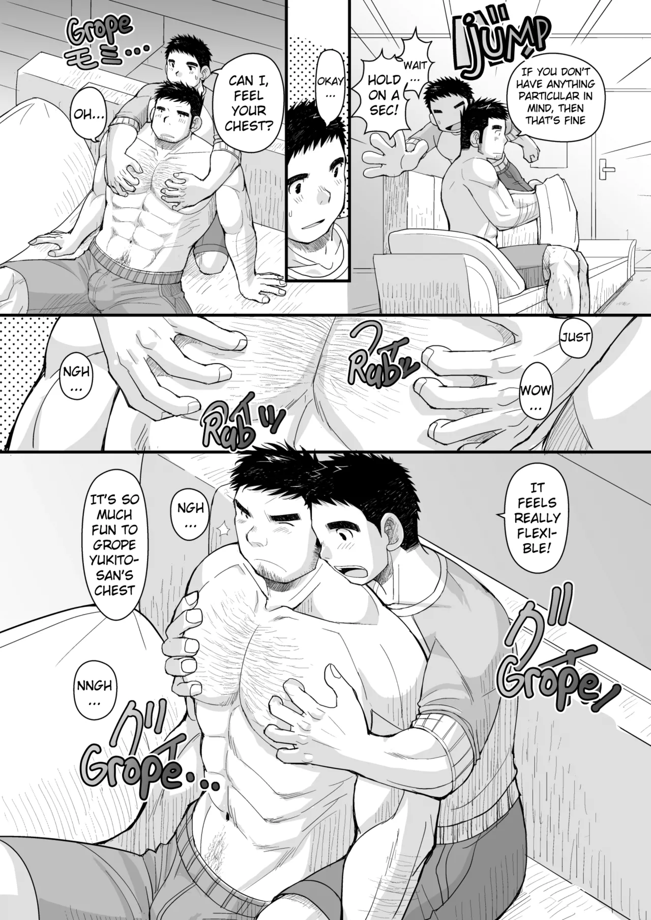 My First Love and my Dad's Boyfriend page 34 original parody - blowjob muscle hentai manga - read online free