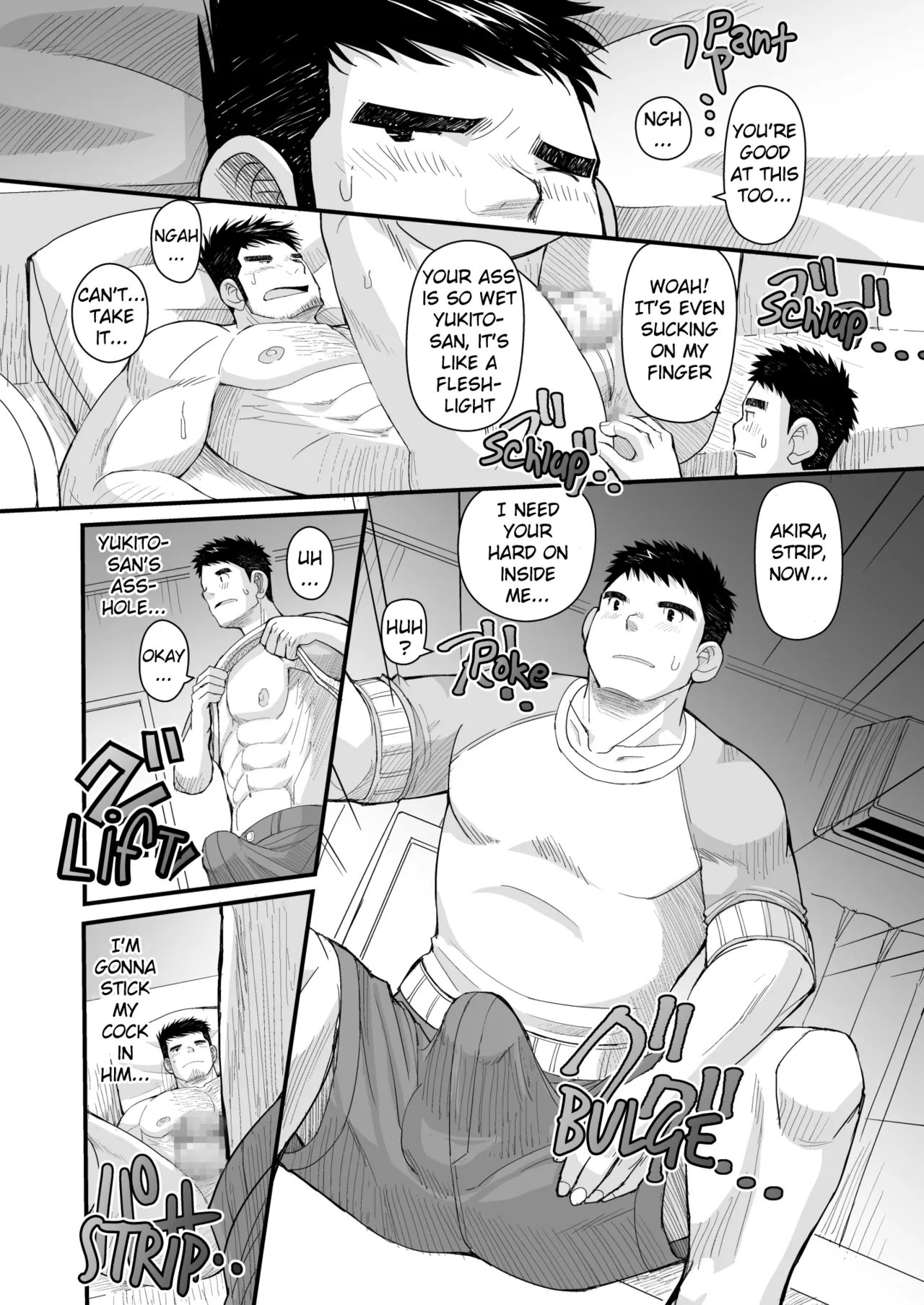 My First Love and my Dad's Boyfriend page 38 original parody - blowjob muscle hentai manga - read online free