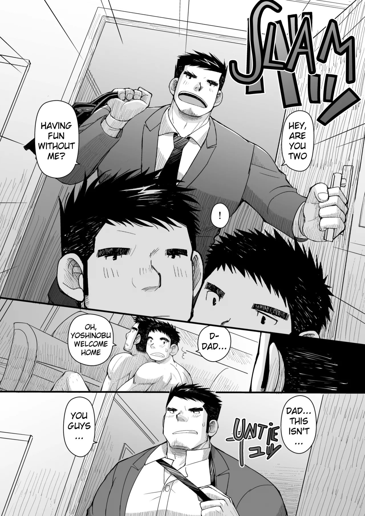 My First Love and my Dad's Boyfriend page 44 original parody - father anal hentai manga - read online free