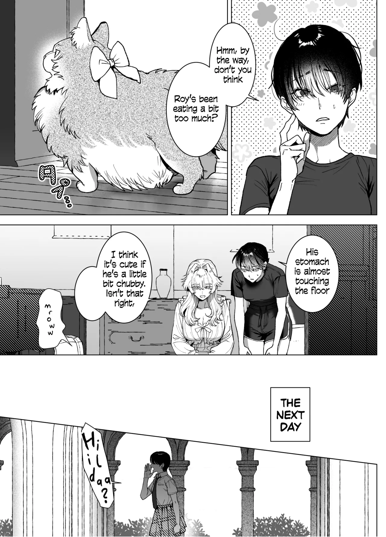 The Beautiful Princess♂ Wants to Dote on the Noble Night♀ page 14 original parody - muscle tomboy hentai manga - read online free