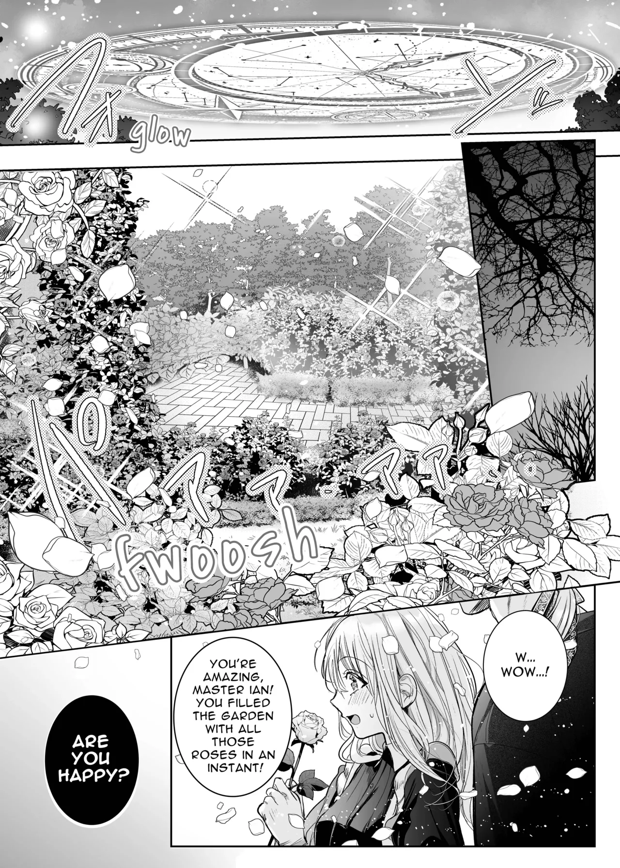Majutsushi no Kakan | The Magician's Flowery Cage page 27 original parody - maid kissing hentai manga - read online free