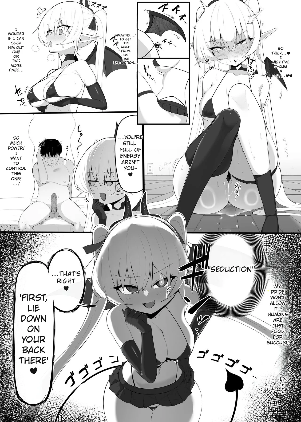 Atashi no Ejiki ni Narinasai! | Become the succubus's prey! page 16 original parody - sole female sole male hentai manga - read online free