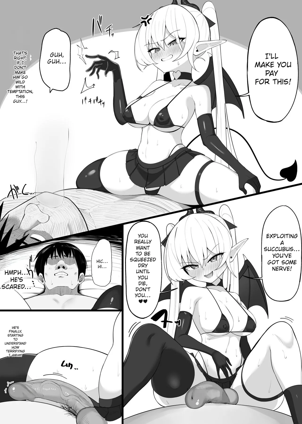 Atashi no Ejiki ni Narinasai! | Become the succubus's prey! page 25 original parody - sole female sole male hentai manga - read online free