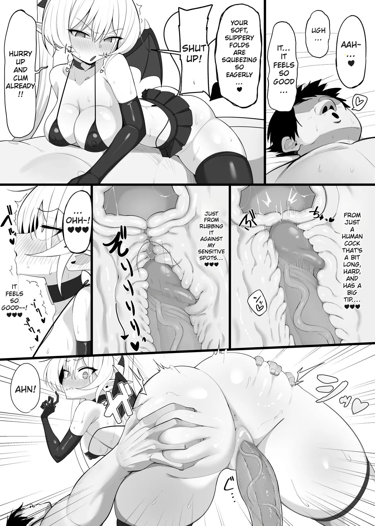 Atashi no Ejiki ni Narinasai! | Become the succubus's prey! page 28 original parody - squirting virginity hentai manga - read online free