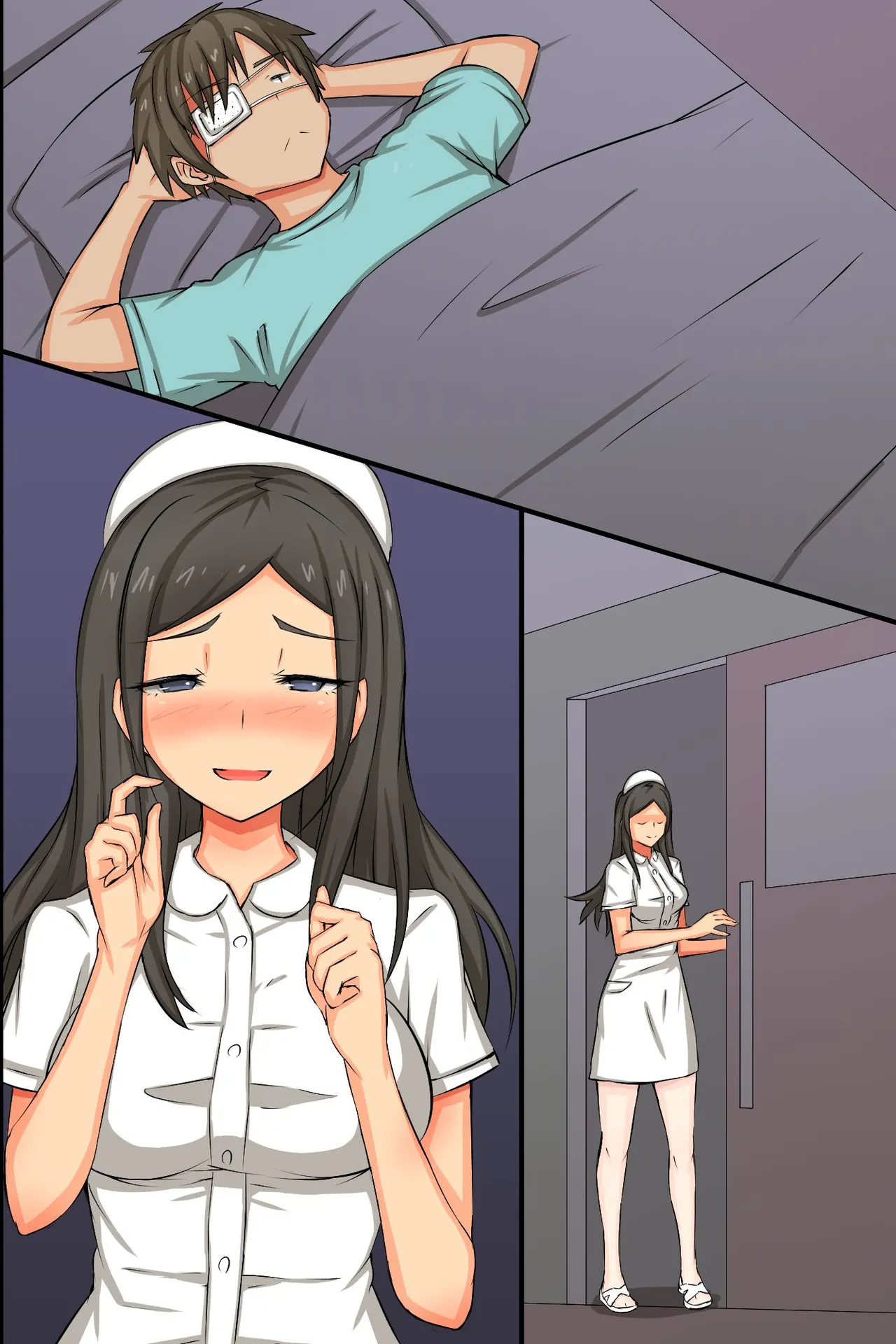 Mainichi Pakopako! Saimin Hamemakuri Nyuuin Seikatsu page 52 original parody - kissing big breasts hentai manga - read online free