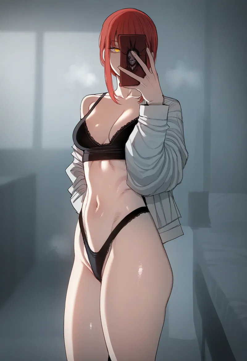 Zloimakak page 131 featuring makima chainsaw man parody - ai generated hentai manga - read online free