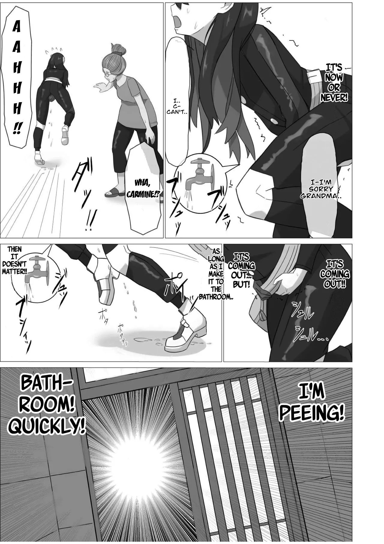 A sound of rushing liquid echoes throughout Kitakami page 11 featuring kieran pokemon parody - beauty mark no penetration hentai manga - read online free
