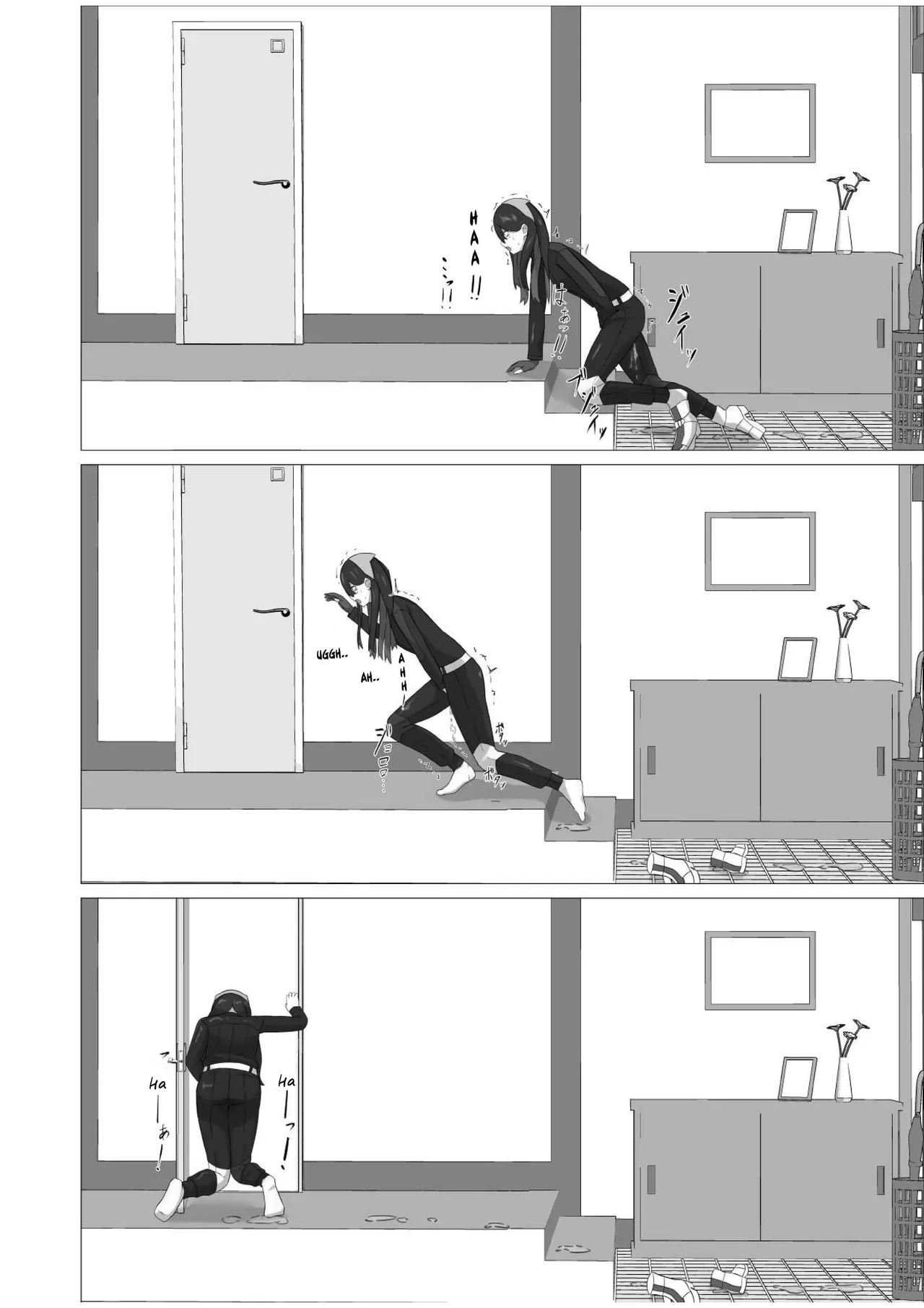 A sound of rushing liquid echoes throughout Kitakami page 12 featuring kieran pokemon parody - beauty mark no penetration hentai manga - read online free