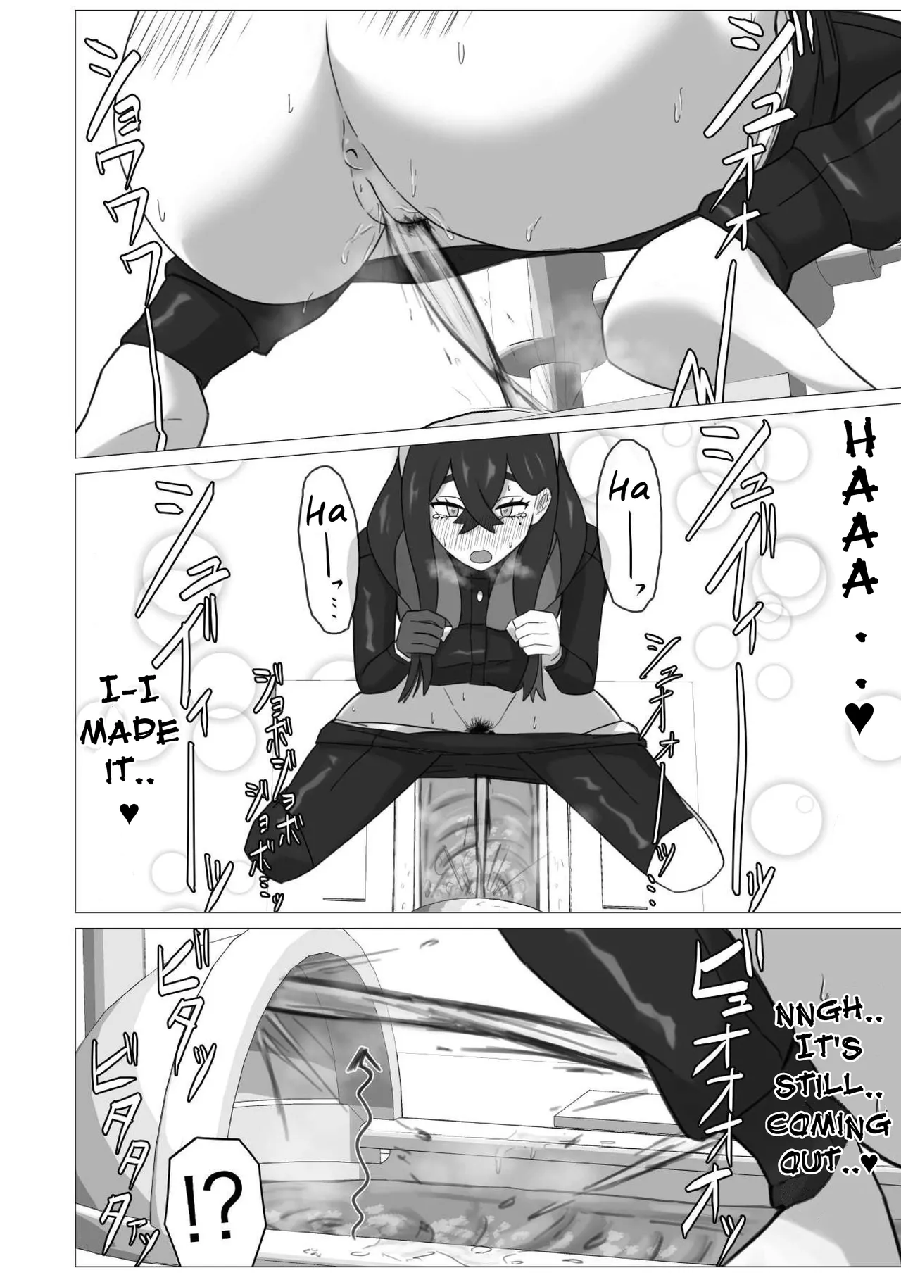 A sound of rushing liquid echoes throughout Kitakami page 16 featuring kieran pokemon parody - urination beauty mark hentai manga - read online free