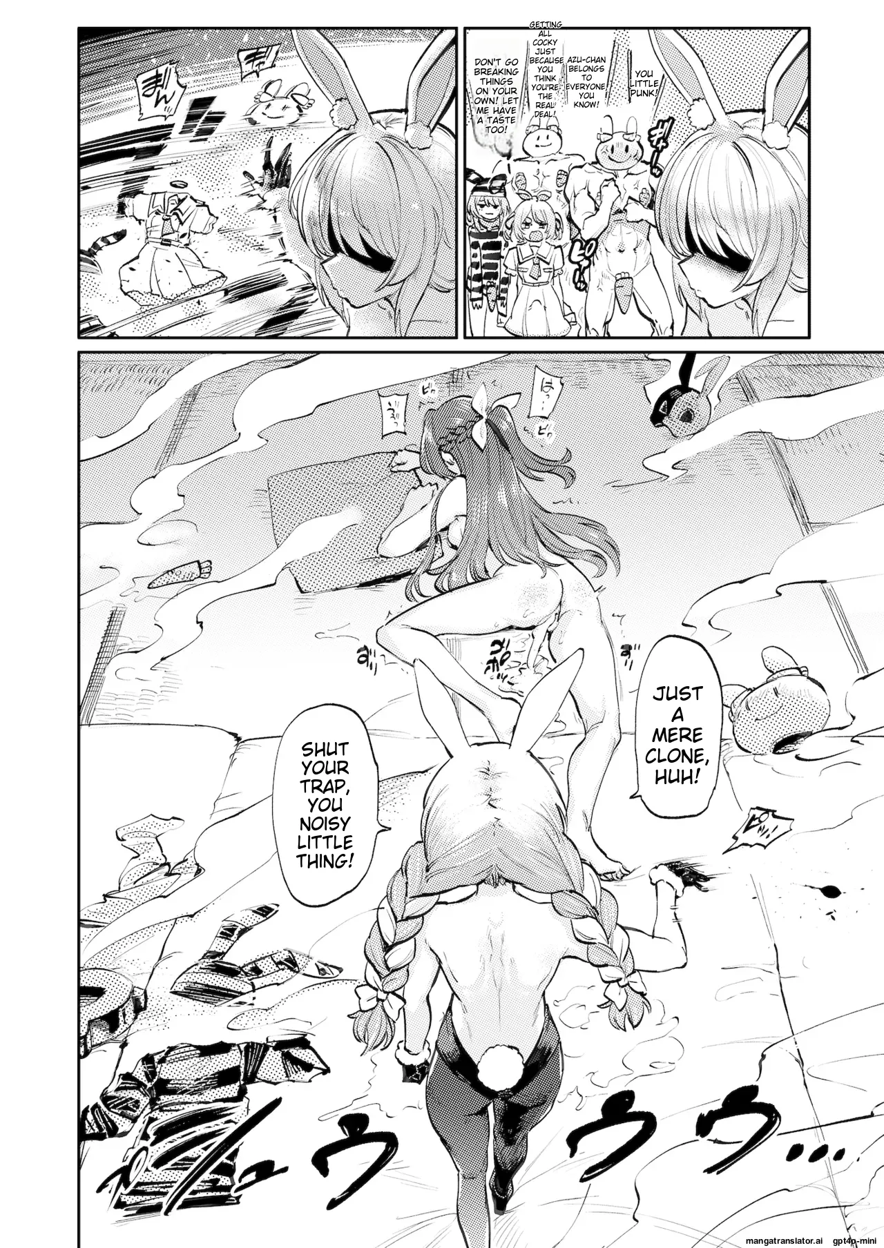 Hatsujou Usagi Rinkan Matsuri 2 Koyasai Hen page 15 featuring amane kanata hololive parody - paizuri rough translation hentai manga - read online free