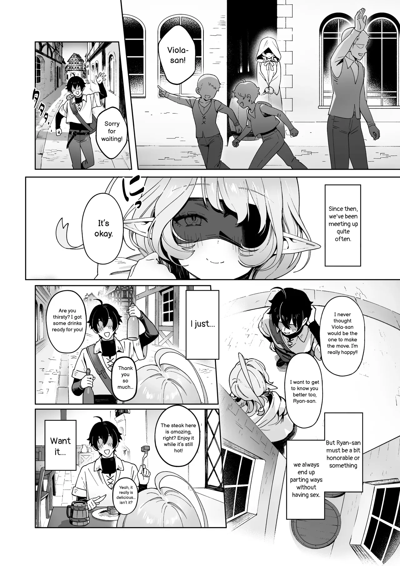 [Cha no Maou (Sencha Bashira)] Medusa-san wa Atsuatsu Ochinpo ga Hoshii | Medusa-san craves boiling hot cocks [English] page 14 original parody - sole female sole male hentai manga - read online free