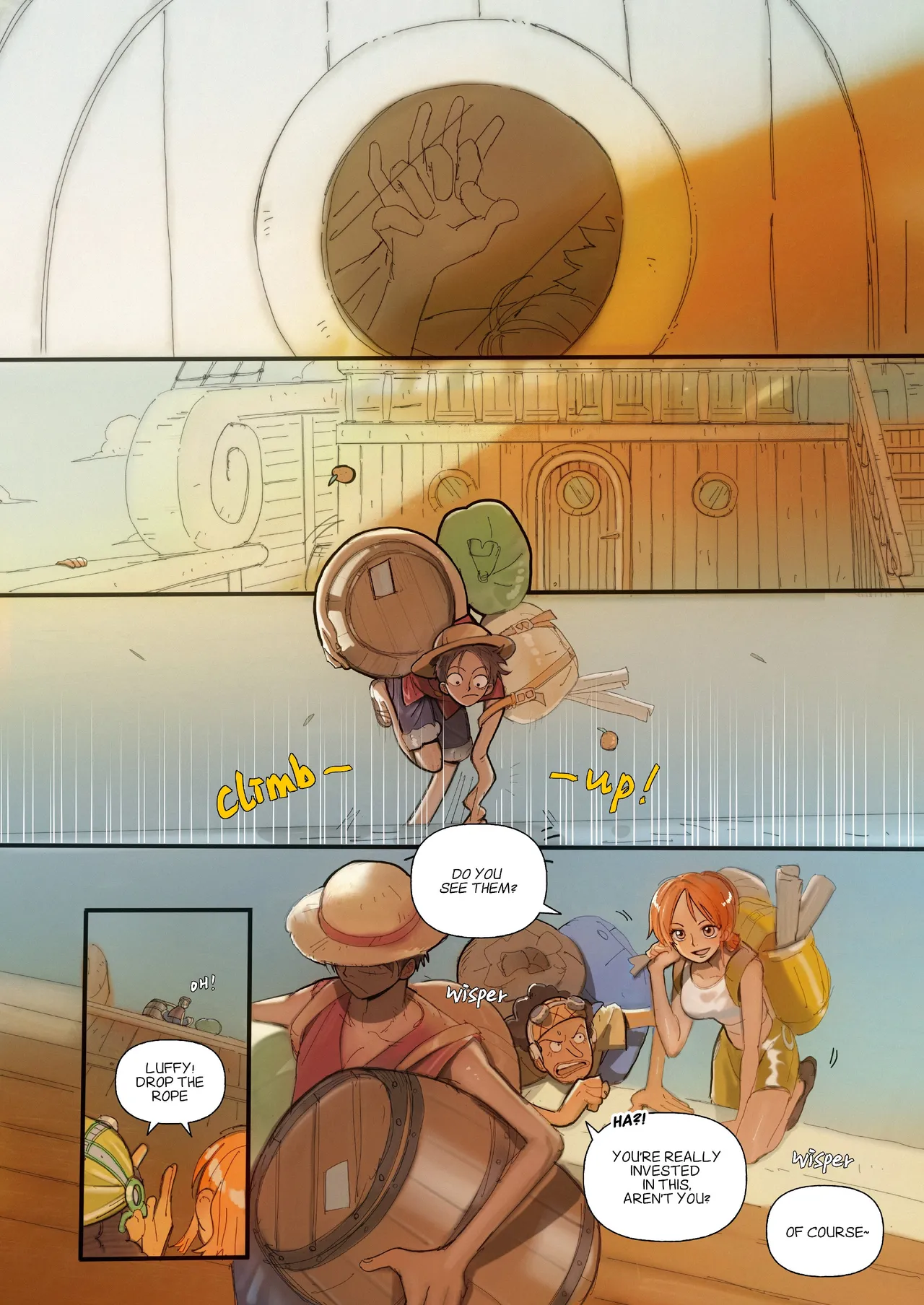 Olu1132 Zosan on the Merry page 33 featuring sanji vinsmoke - full color uncensored hentai manga - read online free