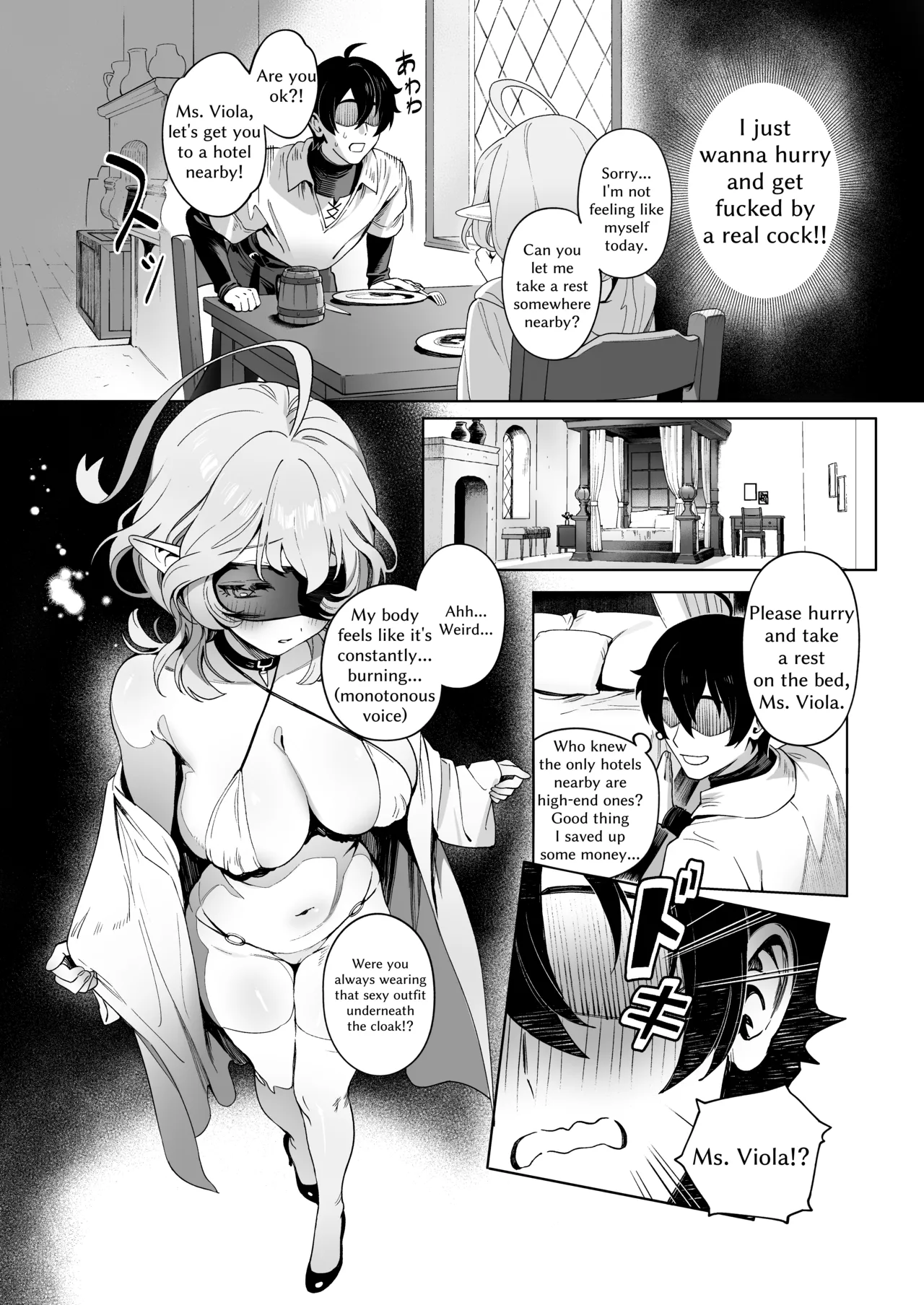 Medusa-san wa Atsuatsu Ochinpo ga Hoshii | Medusa Craves Boiling Hot Cocks page 15 original parody - sole female sole male hentai manga - read online free