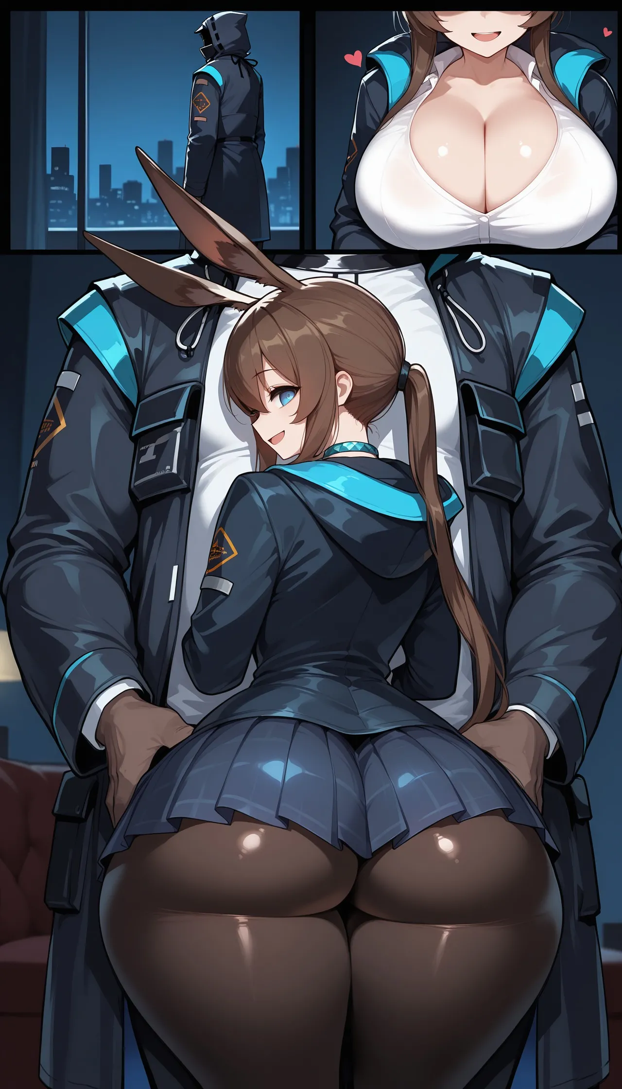 Arknight BBC Amiya and Absinthe rahmat ai generated - Page 10