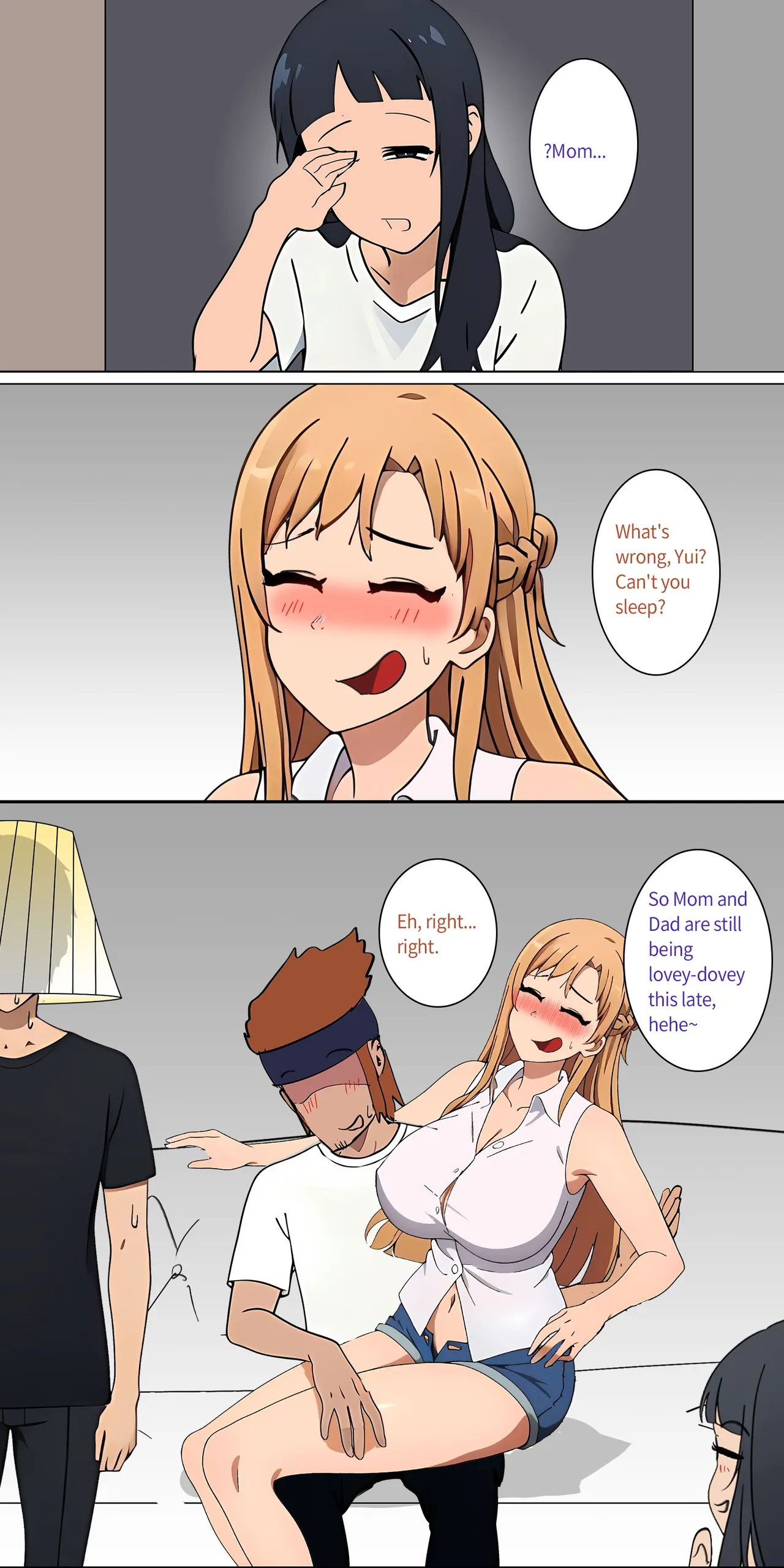 Asuna family 1-32 page 18 featuring asuna yuuki sword art online parody - full color big breasts hentai manga - read online free