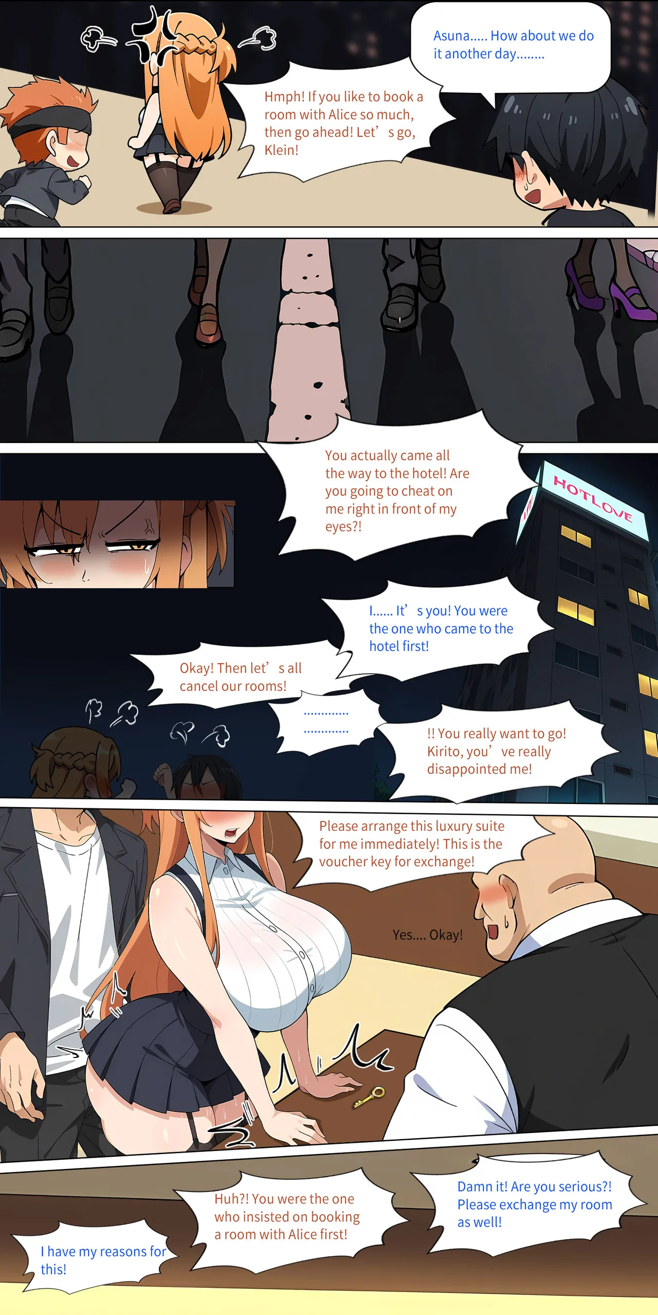 Asuna family 1-32 page 299 featuring asuna yuuki sword art online parody - full color big breasts hentai manga - read online free