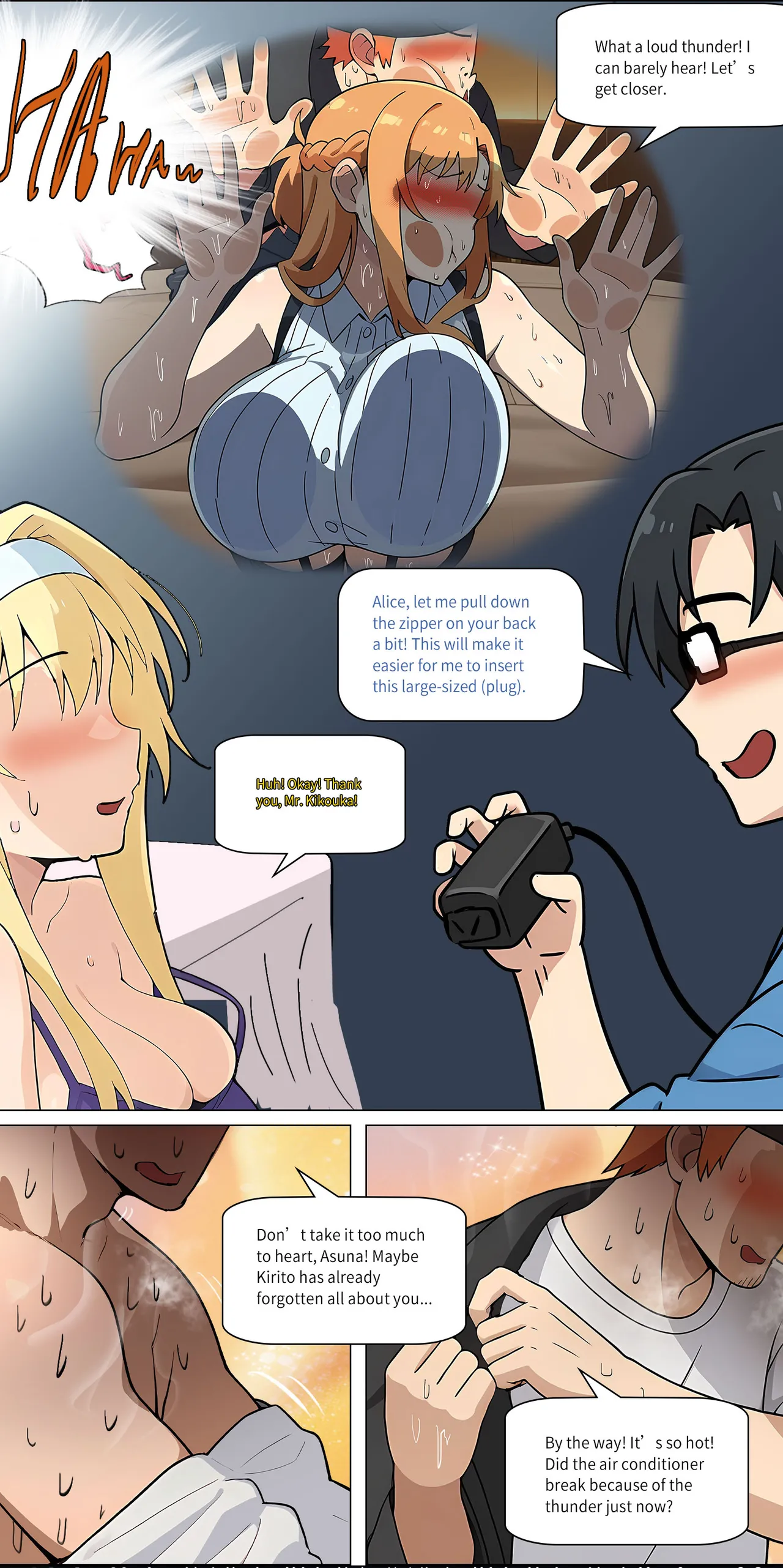Asuna family 1-32 page 323 featuring yui sword art online parody - milf big breasts hentai manga - read online free