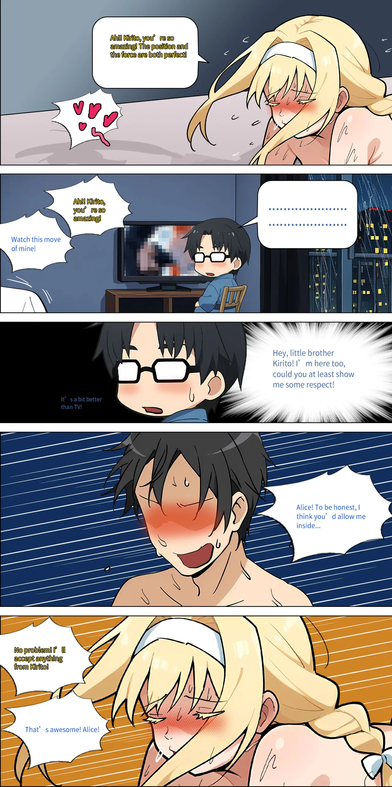Asuna family 1-32 page 342 featuring asuna yuuki sword art online parody - full color big breasts hentai manga - read online free
