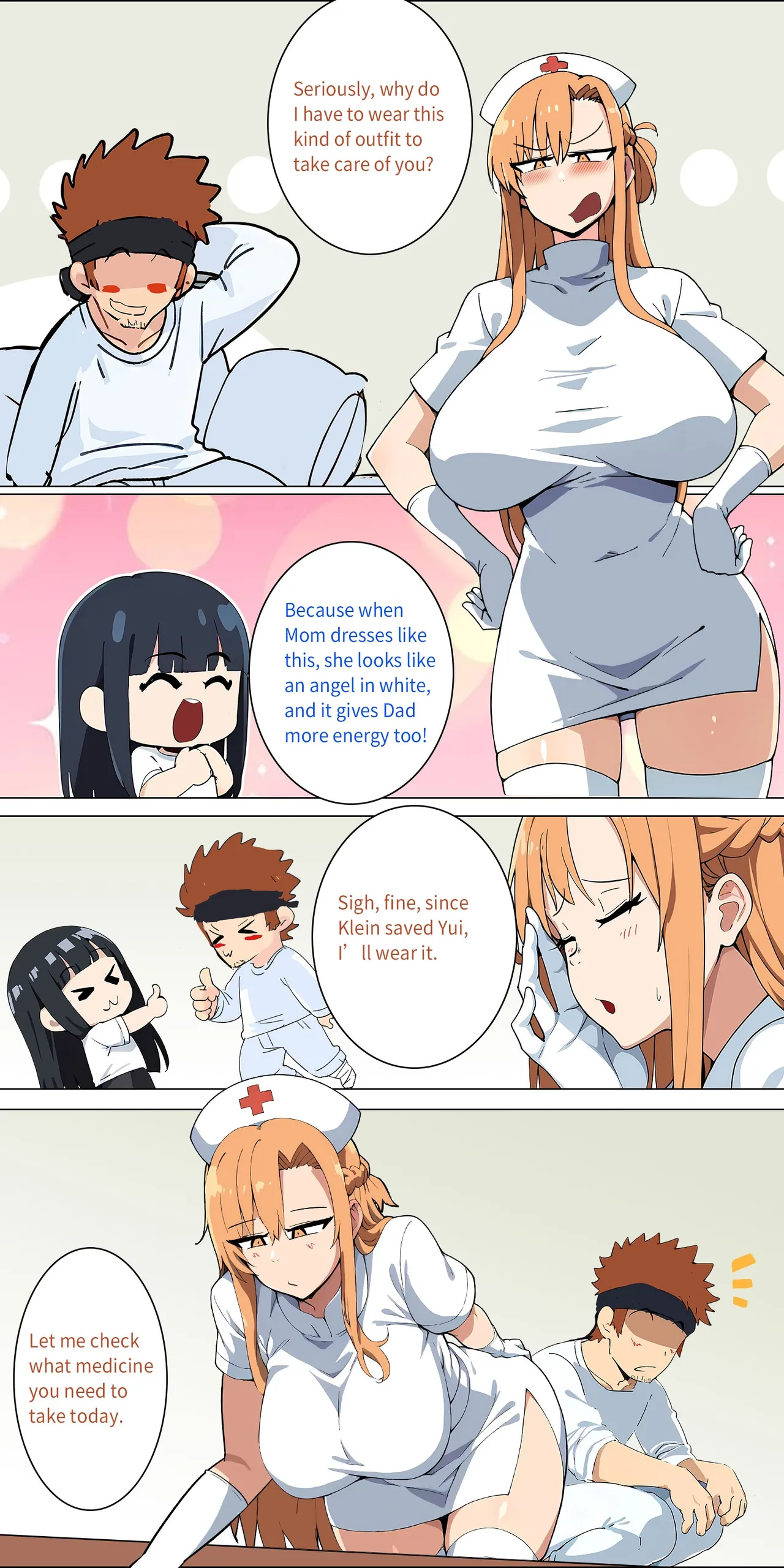 Asuna family 1-32 page 74 featuring asuna yuuki sword art online parody - full color big breasts hentai manga - read online free