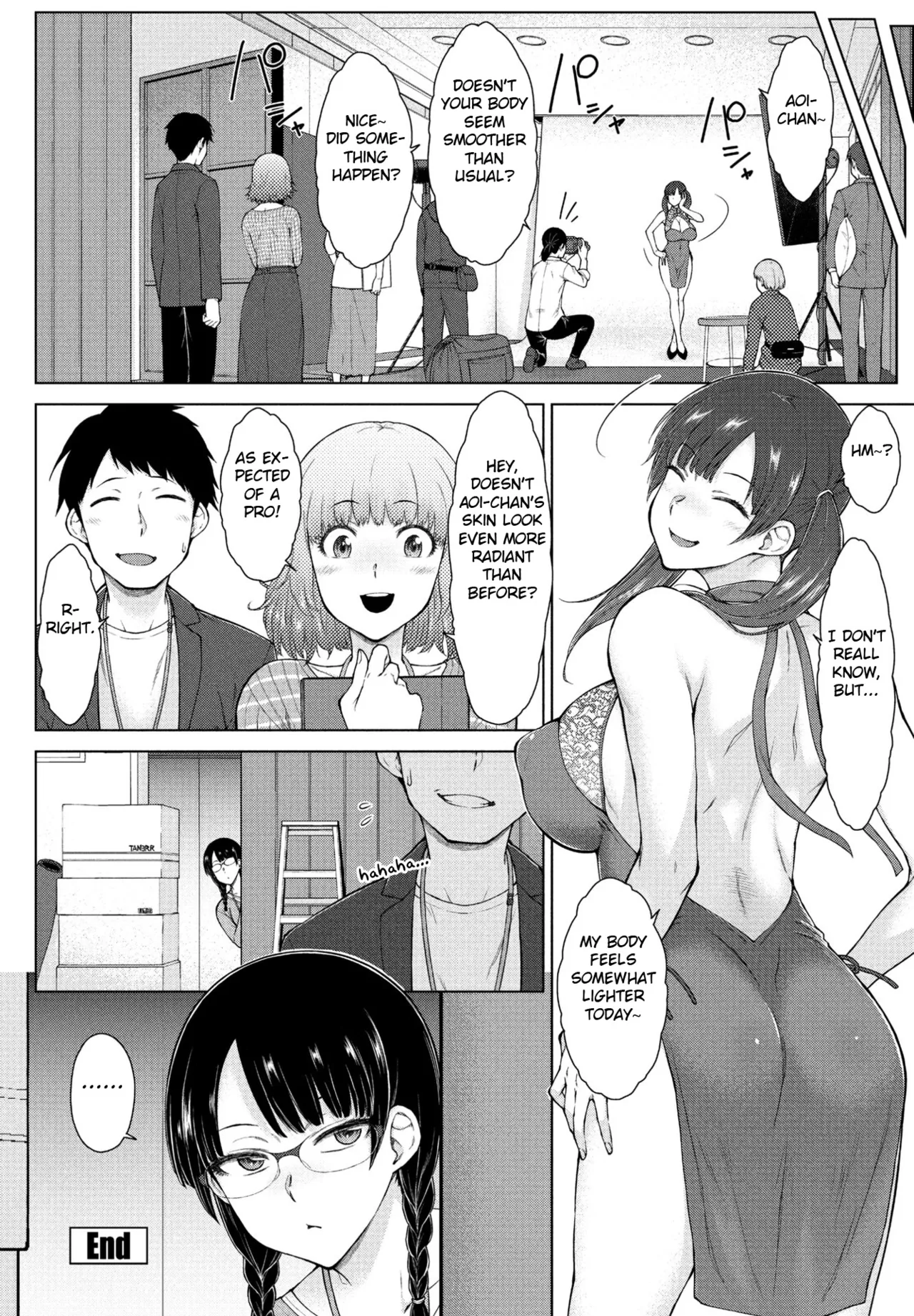 Amaama Love Me Heart o Tameshi Appli Ch. 2 page 30 - sole male nakadashi hentai manga - read online free