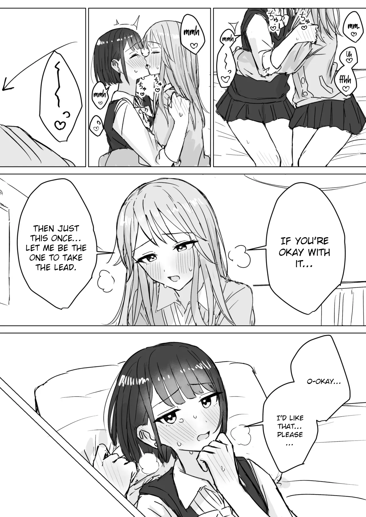Watashi no Hajimete no Kanojo page 15 original parody - yuri females only hentai manga - read online free