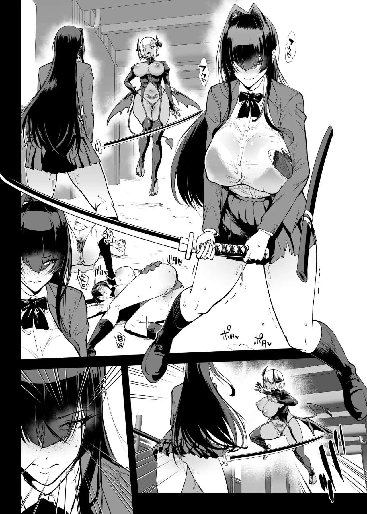 [Fan no Hitori] Taimabu S5 Kage Kya Taima Miko Zyuin hen 1 [Chinese] | JK退魔部 Season5 社恐退魔巫女诅咒印记篇1 [简体中文] page 26 original parody - nakadashi kissing hentai manga - read online free