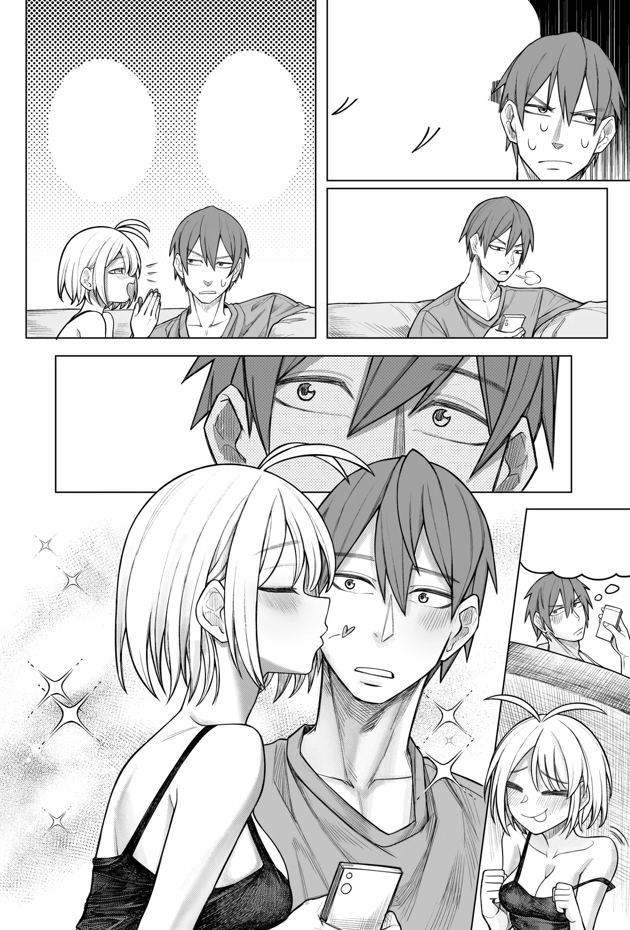 Brainrot Girlfriend page 9 original parody - big breasts hotpants hentai manga - read online free