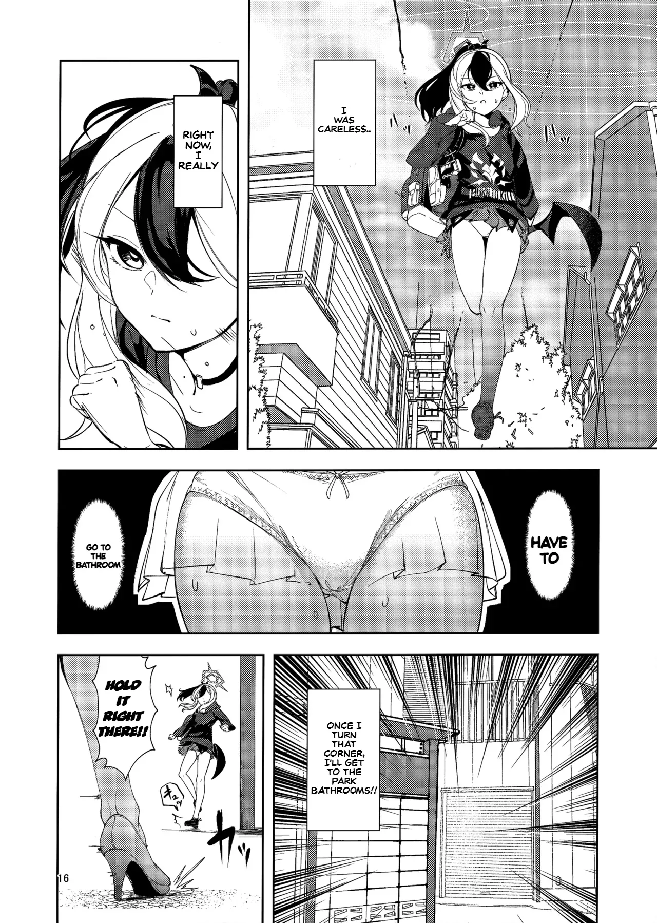 Bisho Bisho Archive page 15 featuring aru rikuhachima blue archive parody - no penetration halo hentai manga - read online free