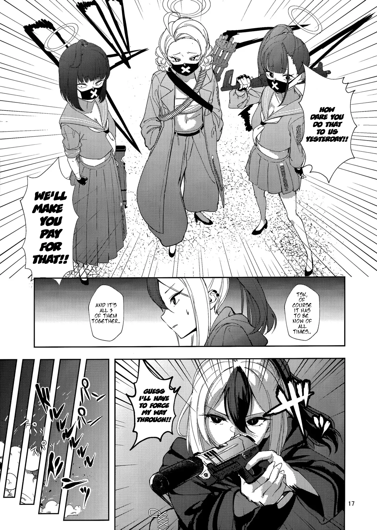 Bisho Bisho Archive page 16 featuring mutsuki asagi blue archive parody - urination omorashi hentai manga - read online free