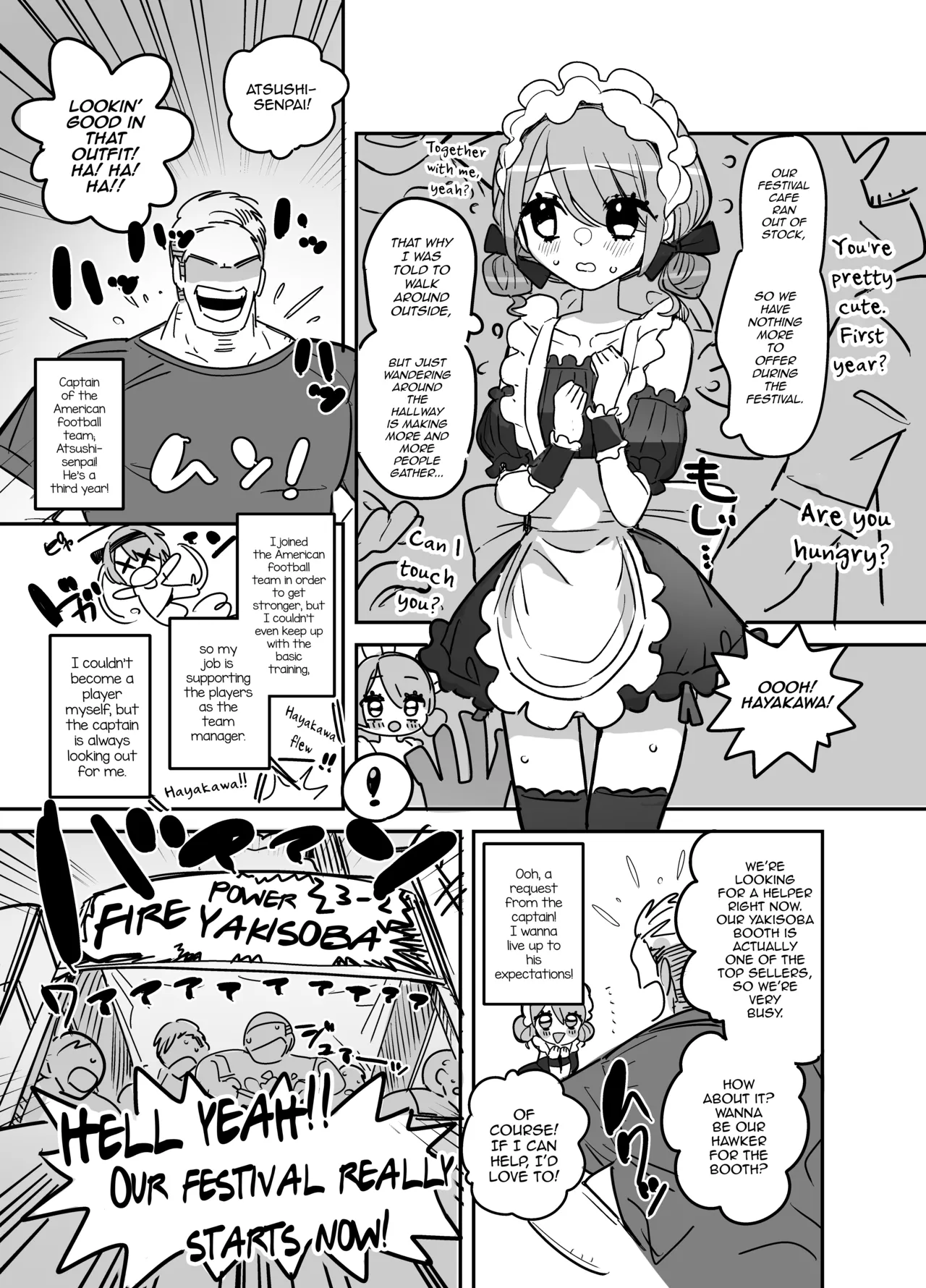Danshikou Bunkasai Jousou Maid Kissa Assort page 28 original parody - blowjob anal hentai manga - read online free